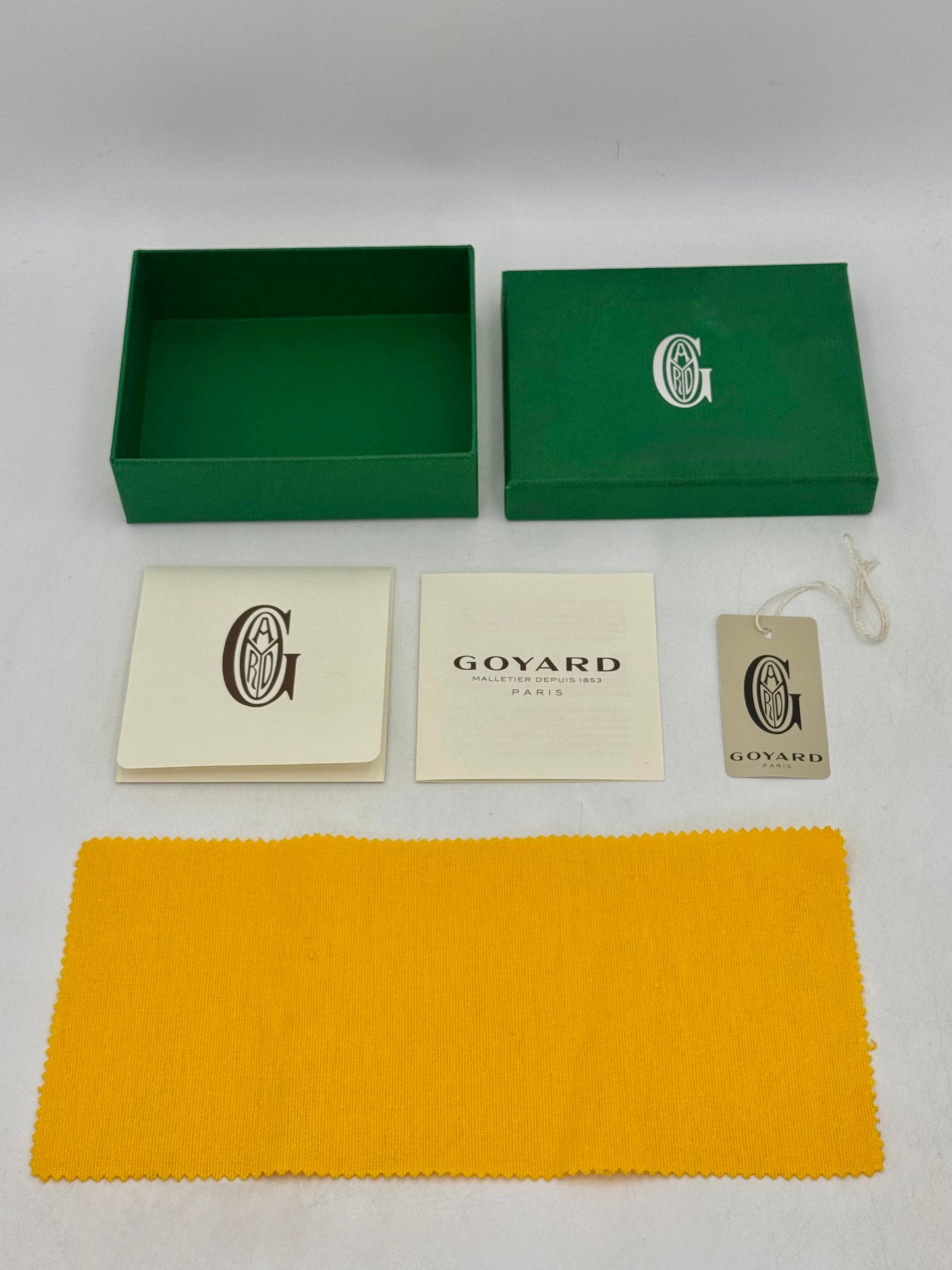 Goyard Men's Leather Wallet Credit Card Holder