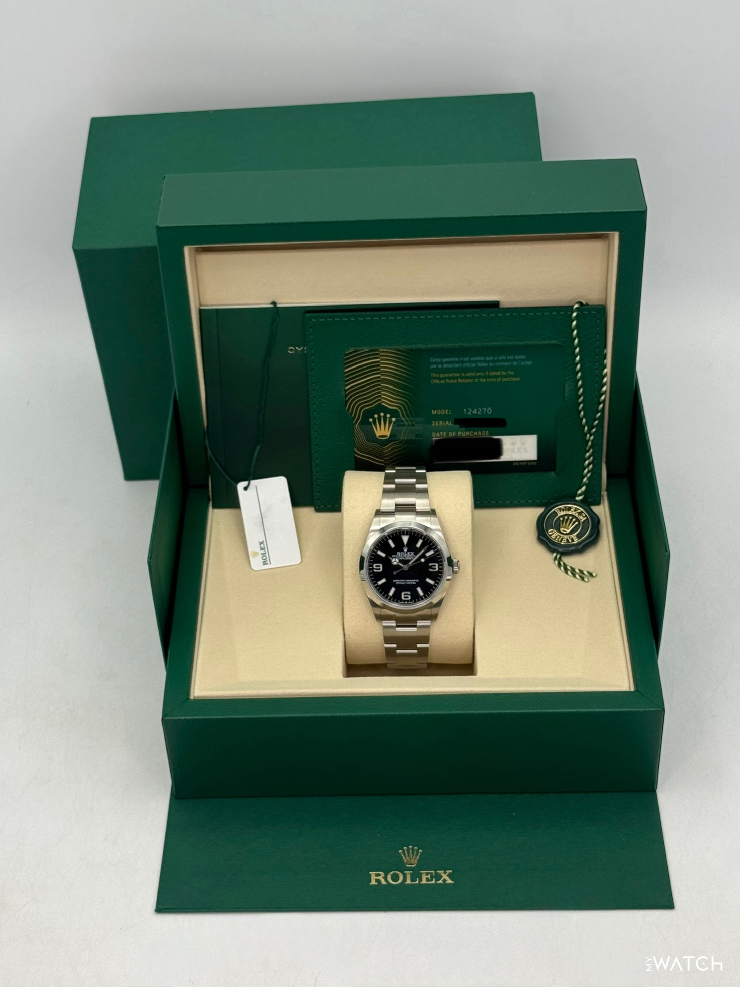 NEW 2026 Rolex Explorer 36mm 124270 Stainless Steel Black Dial