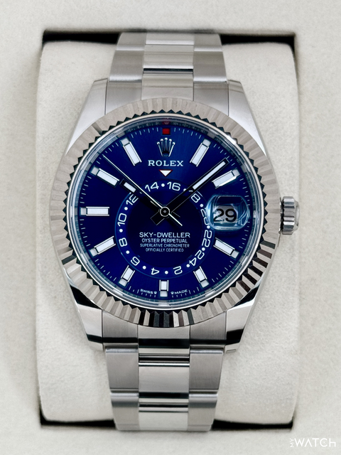 NEW 2026 Rolex Sky-Dweller 42mm 336934 Oyster Blue Dial