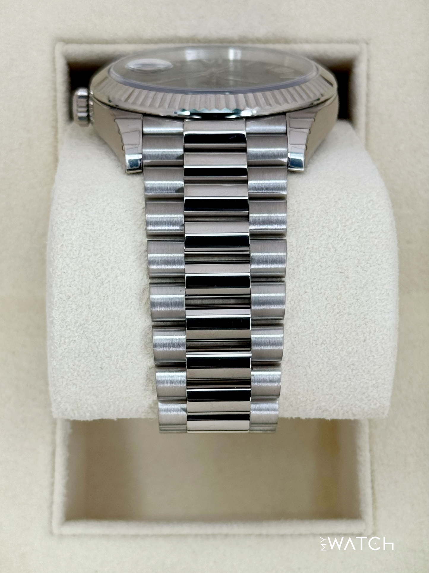 2025 Rolex Day-Date 40mm 228239 Presidential Blue Ombre Dial