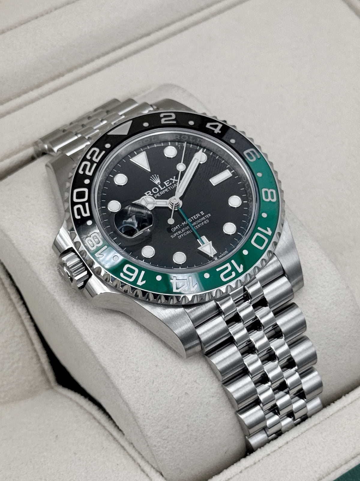 2024 Rolex GMT-Master II Sprite 40mm 126720VTNR Jubilee