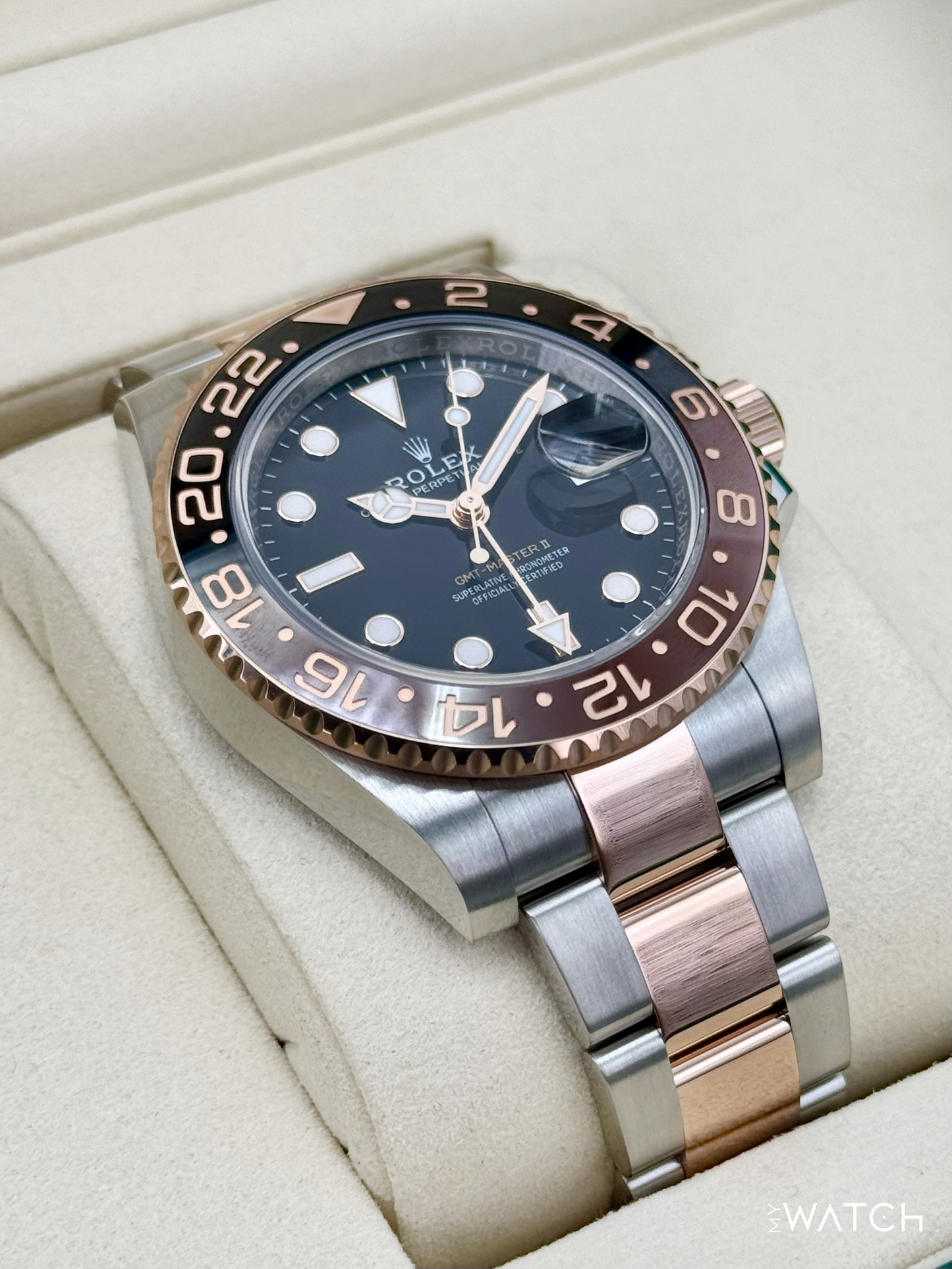 2025 Rolex GMT-Master II "Rootbeer" 40mm 126711CHNR Two-Tone