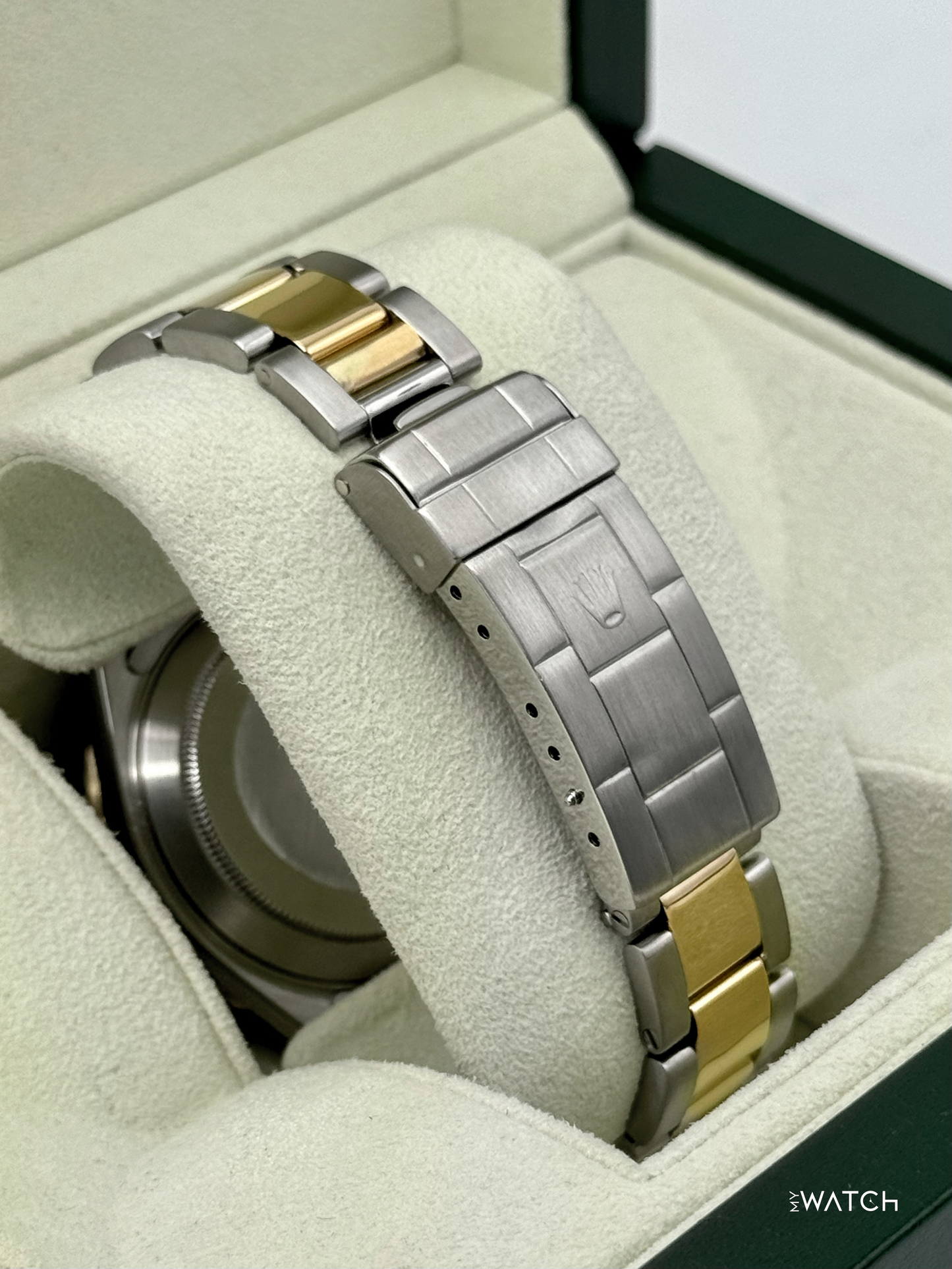 1987 Rolex Submariner 40mm 16803 Two-Tone Blue/Purple Dial