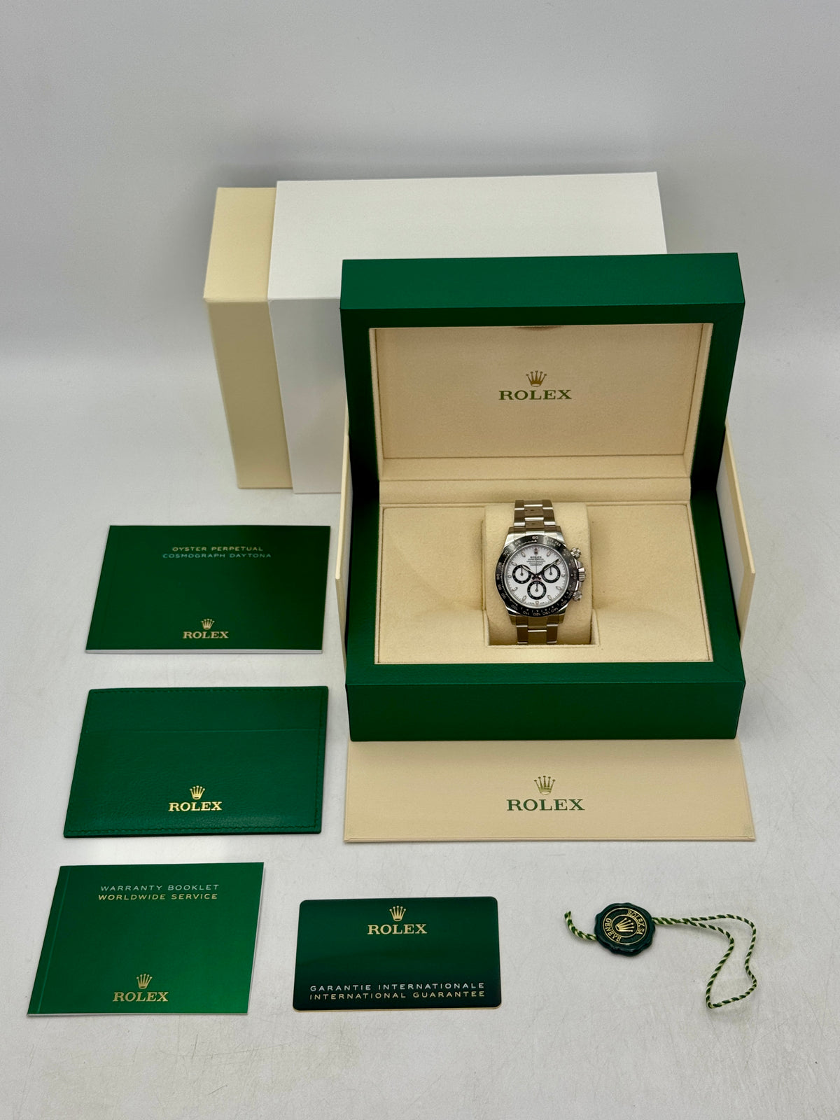 2023 Rolex Daytona 40mm 126500LN Stainless Steel Panda Dial