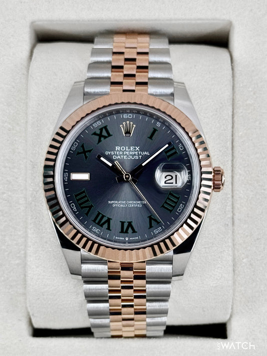 2025 Rolex Datejust 41mm 126331 Two-Tone Jubilee Wimbledon Dial - MyWatchLLC