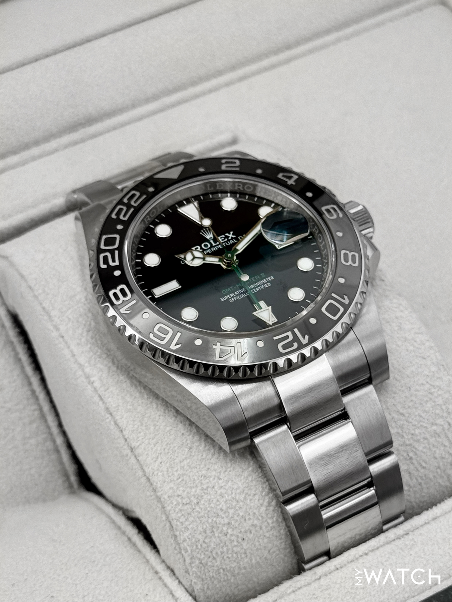 2024 Rolex GMT-Master II "Bruce Wayne" 40mm 126710GRNR Oyster