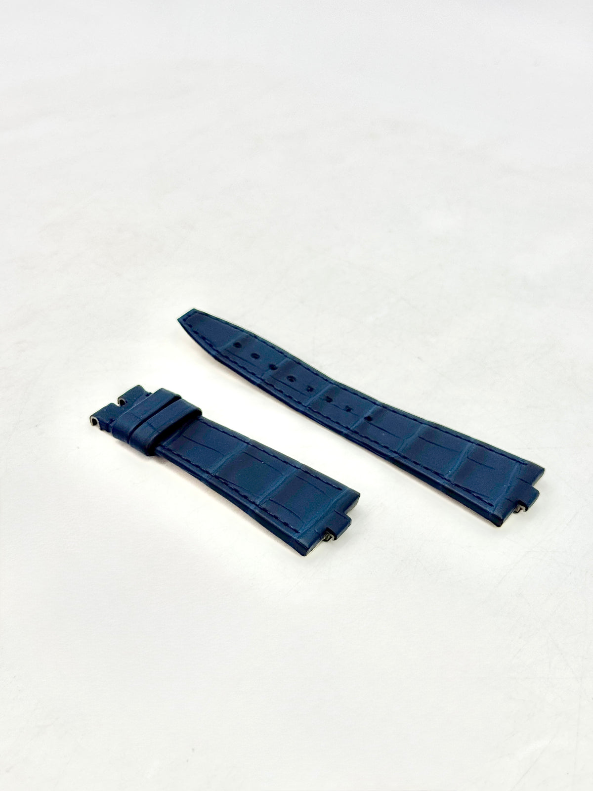 NEW Vacheron Constantine 7930V Half-Matte Dark Blue Alligator Leather Strap