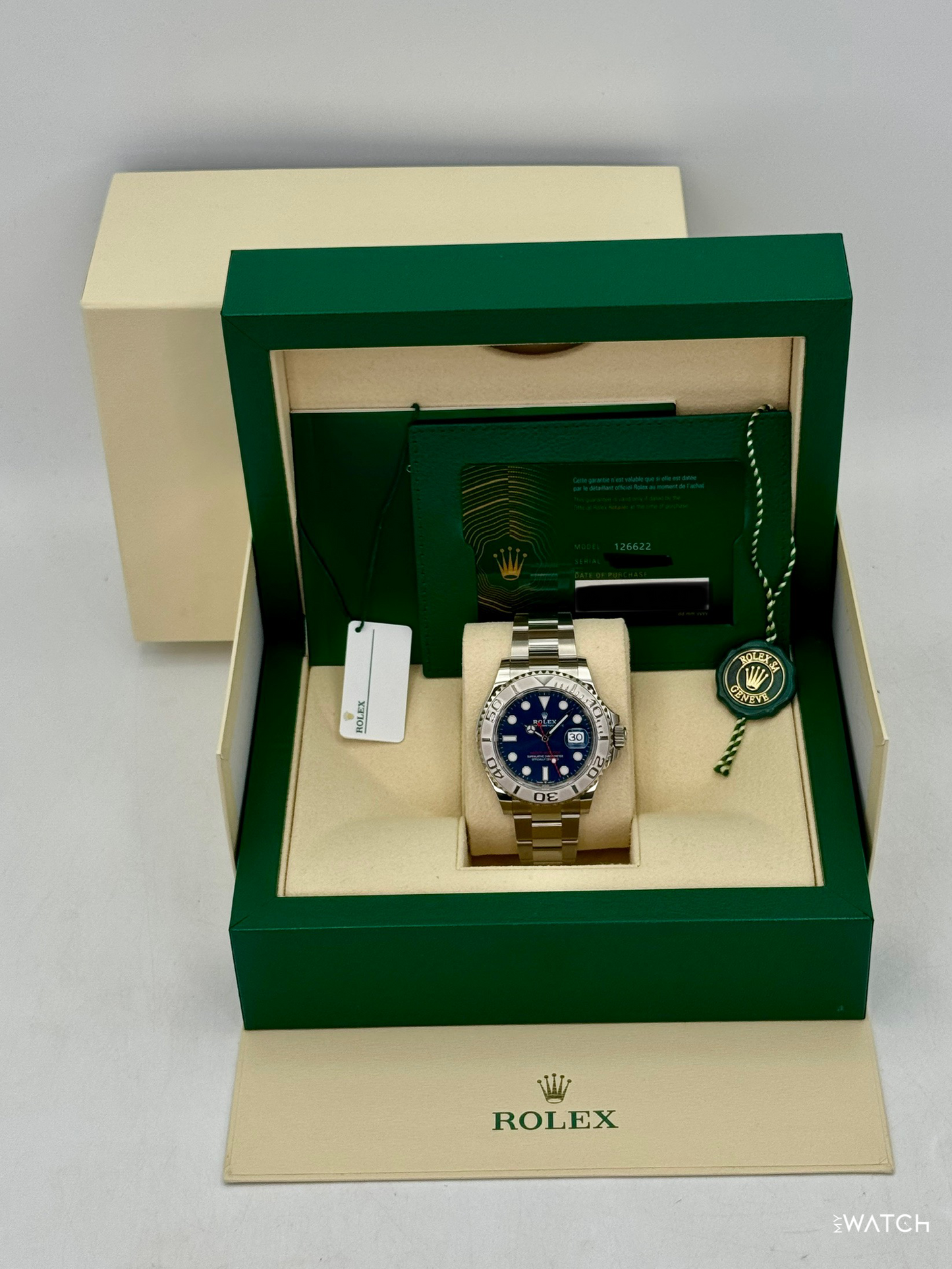 2025 Rolex Yacht-Master 40mm 126622 Blue Dial - MyWatchLLC