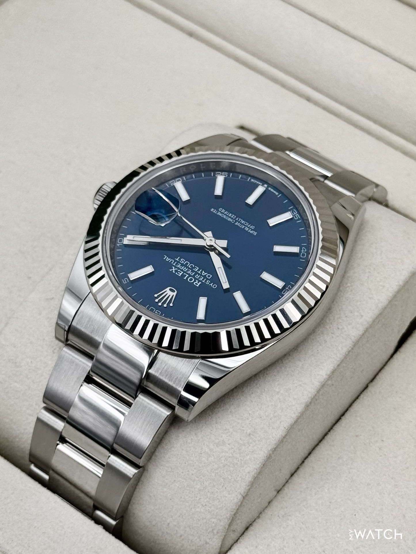 NEW 2025 Rolex Datejust 41mm 126334 Stainless Steel Oyster Blue Dial