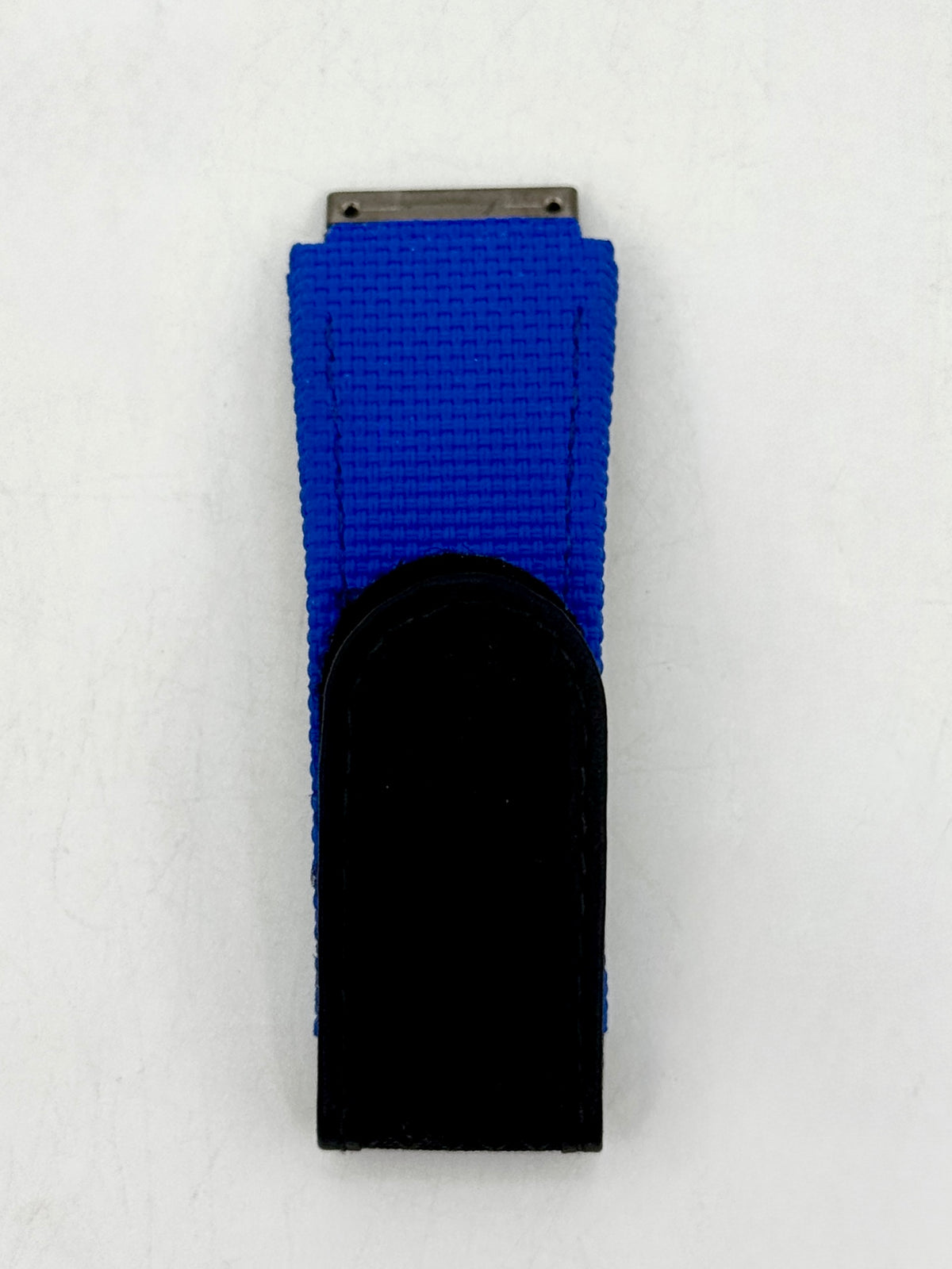 Richard Mille RM10 Velcro Watch Strap Rubber Sailcloth Pattern - Blue
