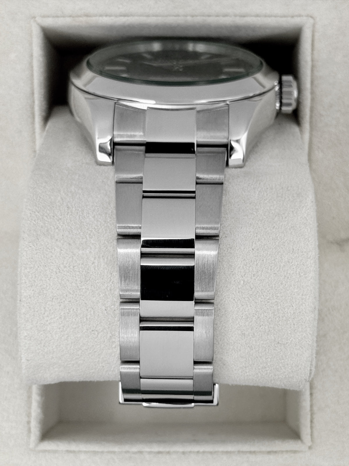 2018 Rolex Milgauss 40mm 116400GV Stainless Steel Black Dial
