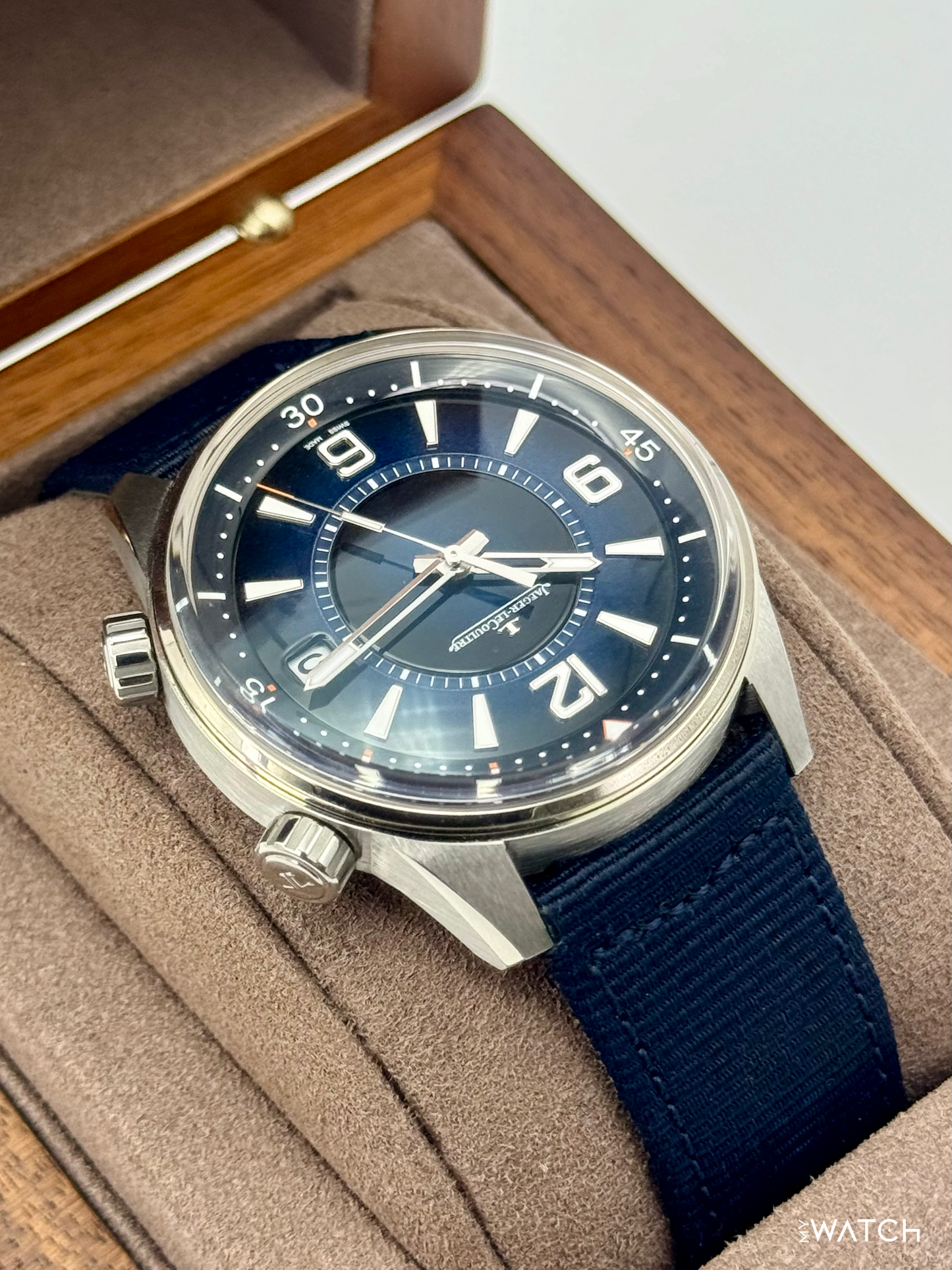 2026 Jaeger-LeCoultre Date Polaris 40mm Q9128981 Stainless Steel Blue Dial