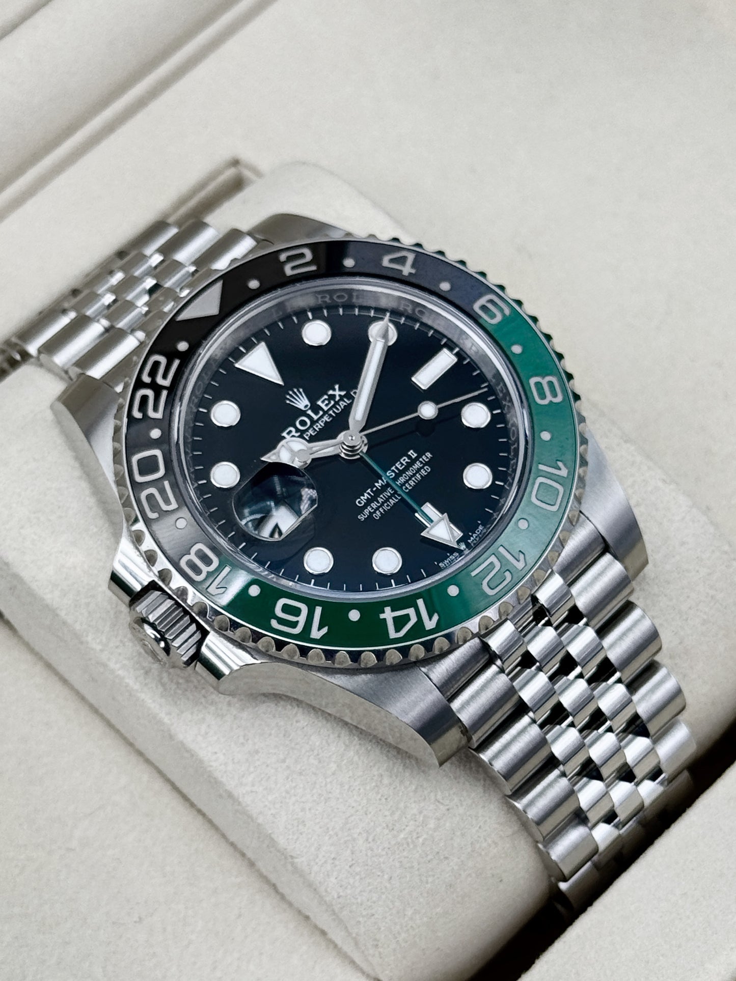 2025 Rolex GMT-Master II Sprite 40mm 126720VTNR Jubilee