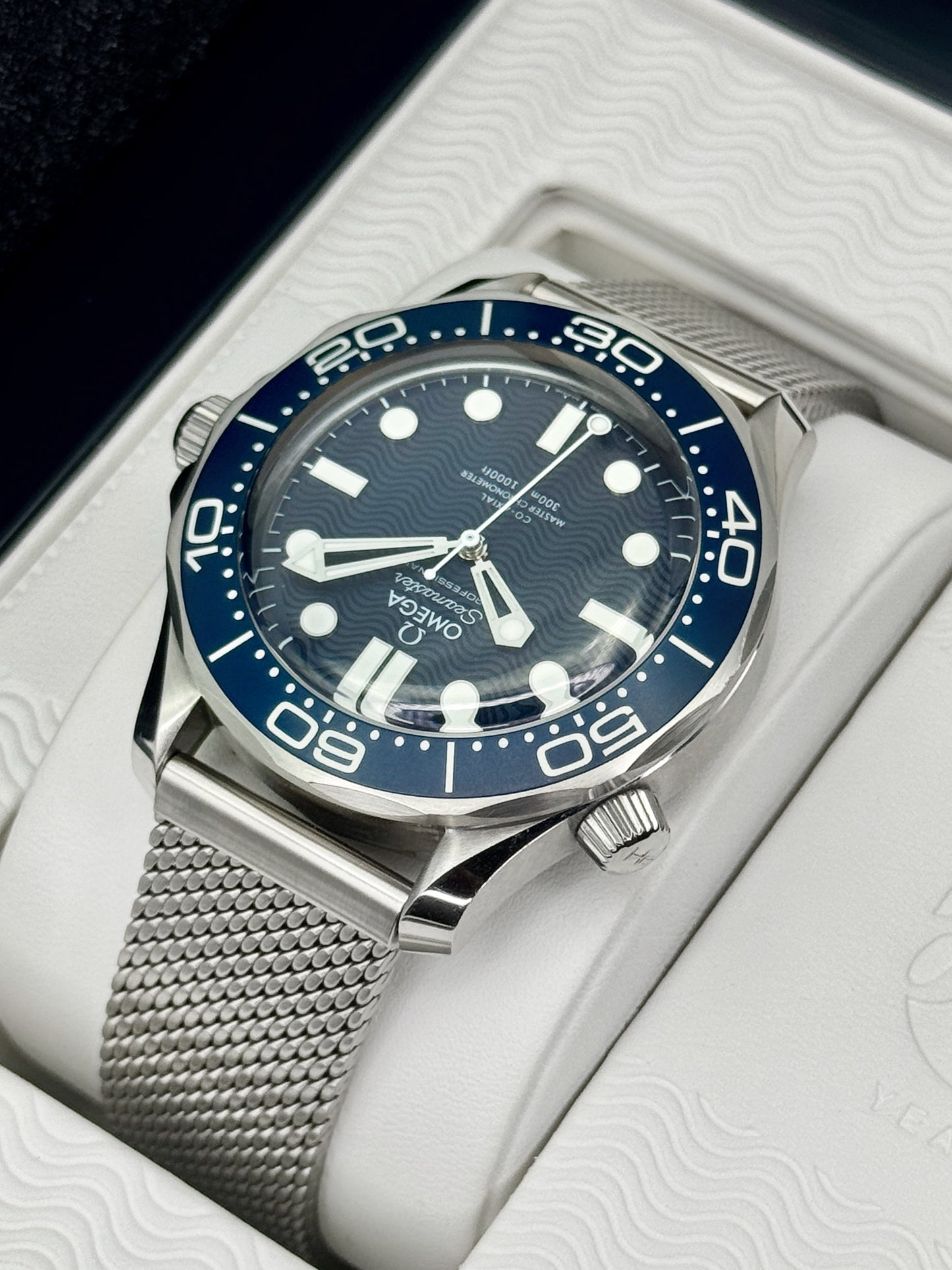 2023 Omega Seamaster Diver 300M 42mm 210.30.42.20.03.002 Blue Dial