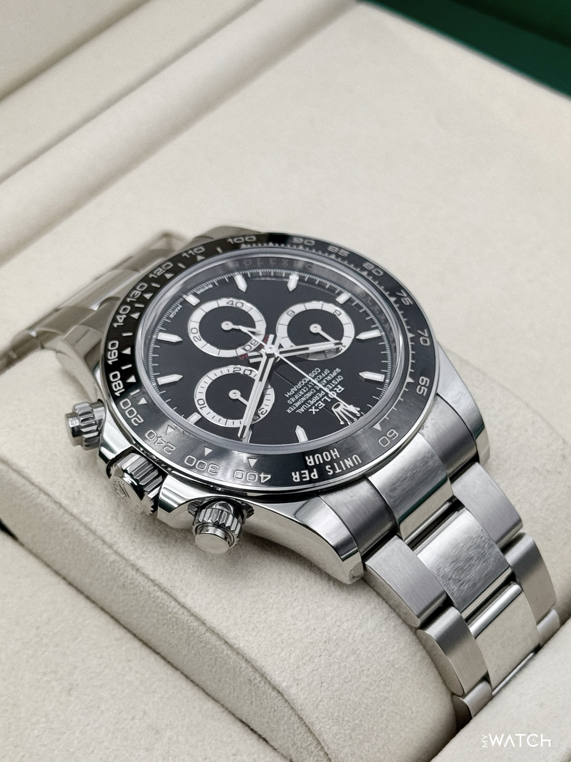 2025 Rolex Daytona 40mm 126500LN Stainless Steel Black Dial - MyWatchLLC