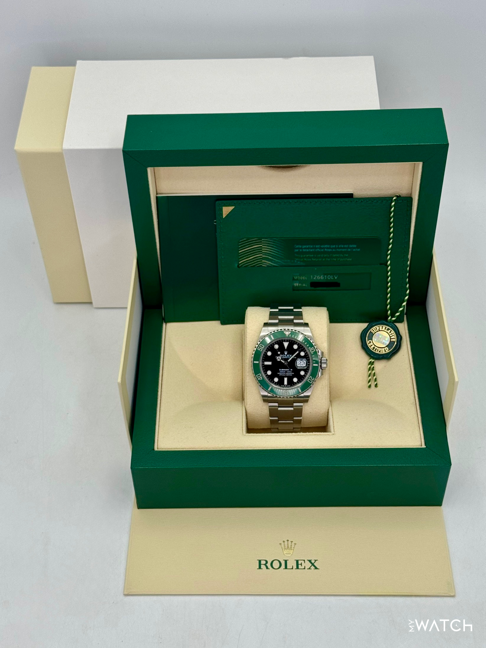 2020 Rolex Submariner "Starbucks" 41mm 126610LV Black Dial - MyWatchLLC