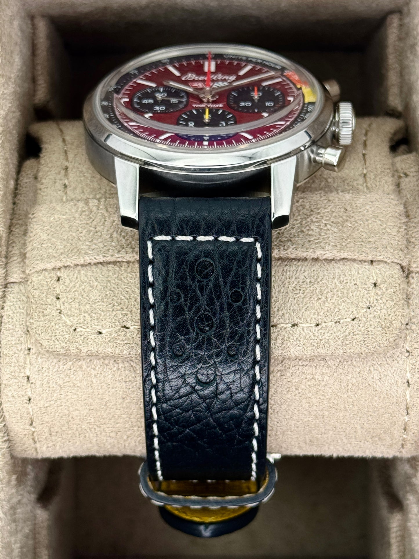 2023 Breitling Top Time B01 Corvette 41mm AB0176 Stainless Steel Red Dial