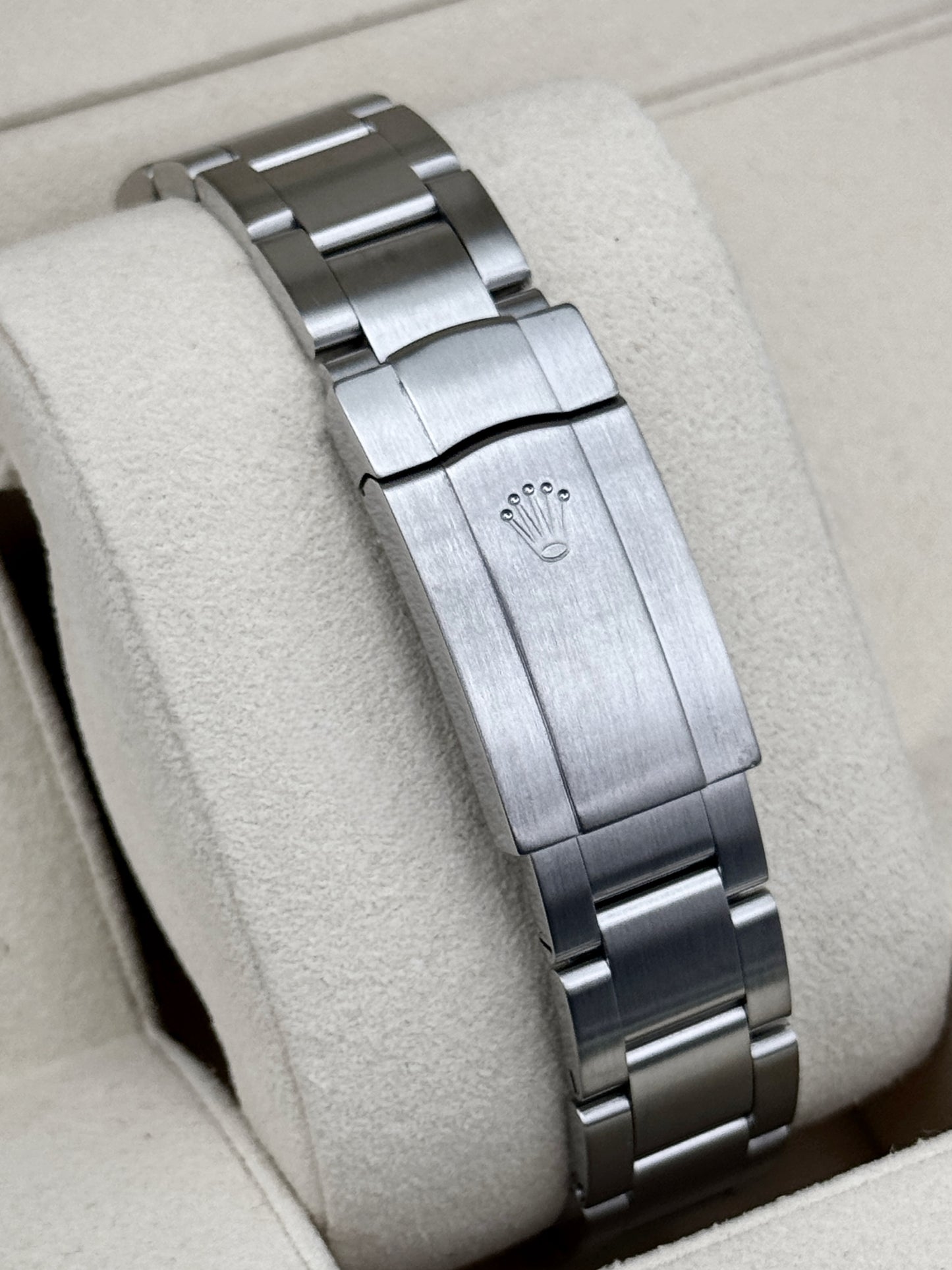 2019 Rolex Oyster Perpetual 39mm 114300 Stainless Steel Black Dial