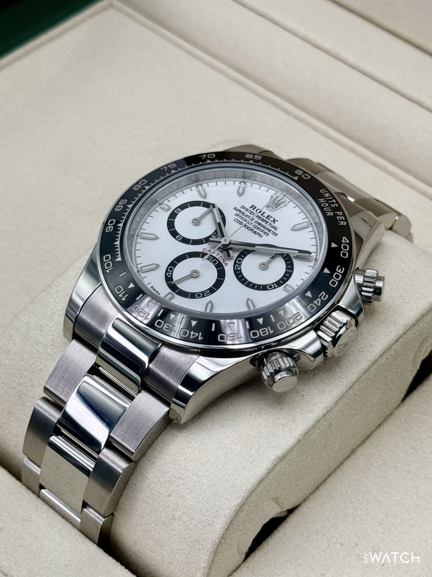 NEW 2026 Rolex Daytona 40mm 126500LN Stainless Steel Panda Dial - MyWatchLLC