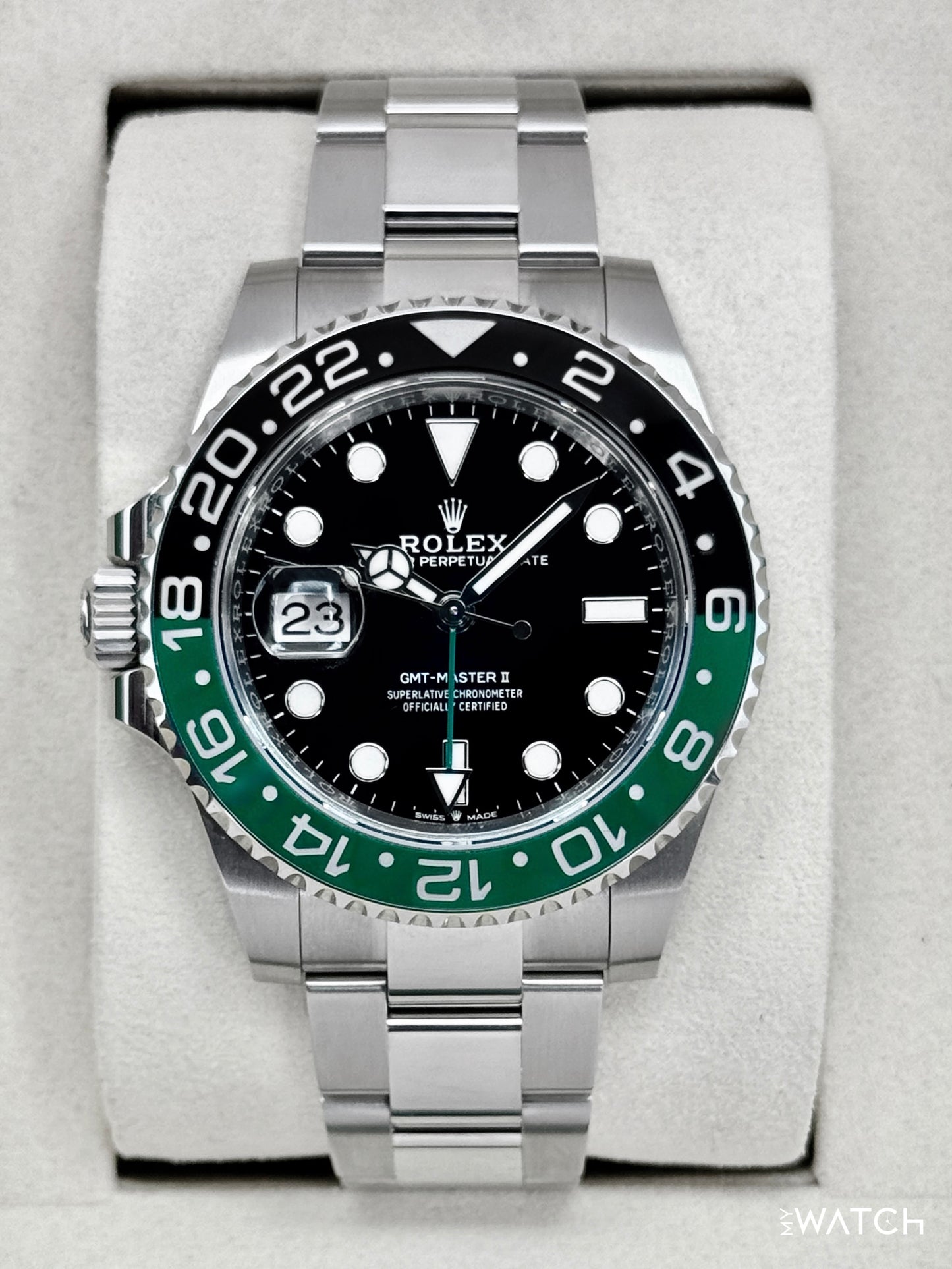 2026 Rolex GMT-Master II “Sprite” 40mm 126720VTNR Oyster - MyWatchLLC