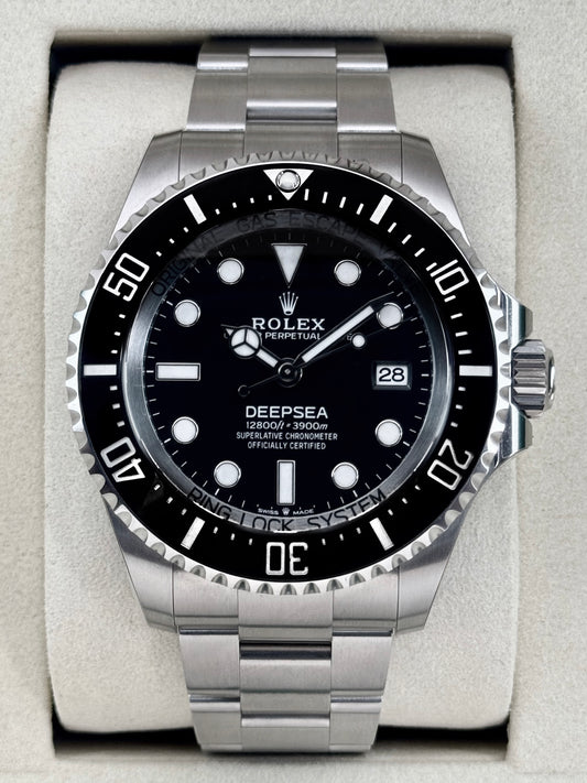 NEW 2026 Rolex Deepsea 44mm 136660 Stainless Steel Black Dial (STICKERED)