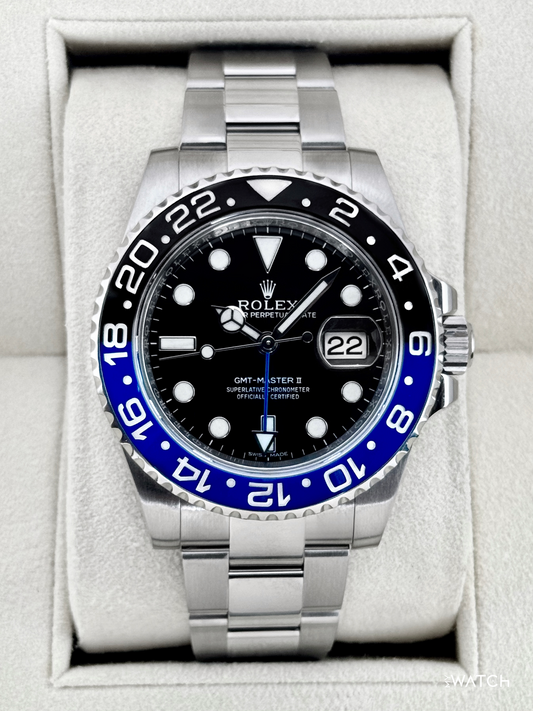 2014 Rolex GMT-Master II "Batman" 40mm 116710BLNR Oyster - MyWatchLLC