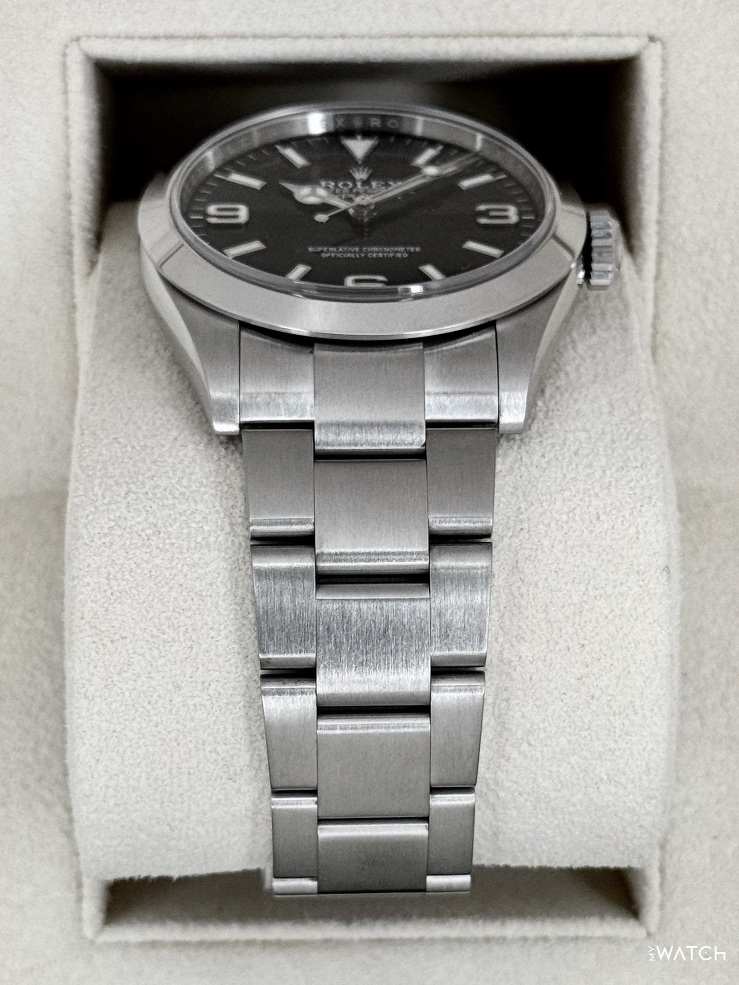 2023 Rolex Explorer 40mm 224270 Stainless Steel Black Dial - MyWatchLLC