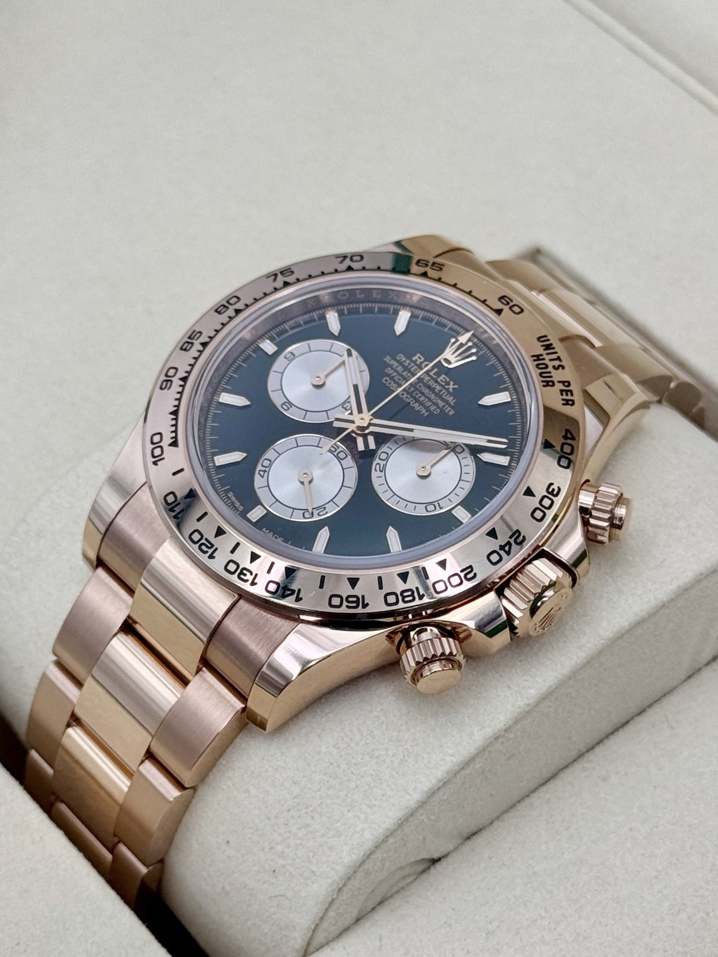 2026 Rolex Daytona 40mm 126505 Rose Gold Black Dial