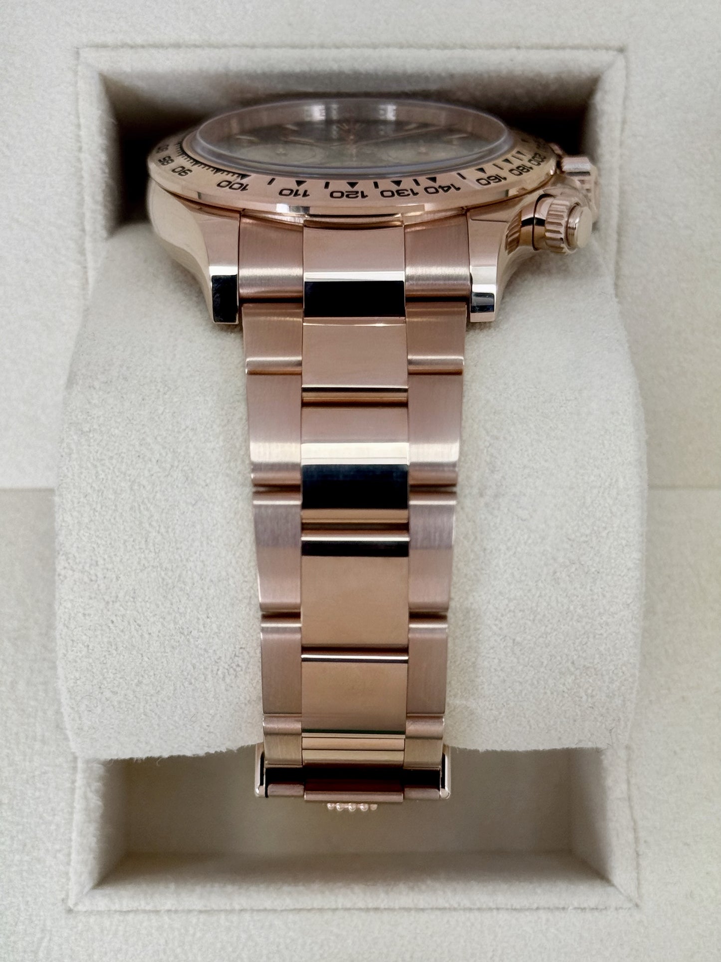 2025 Rolex Daytona 40mm 126505 Rose Gold Black Dial