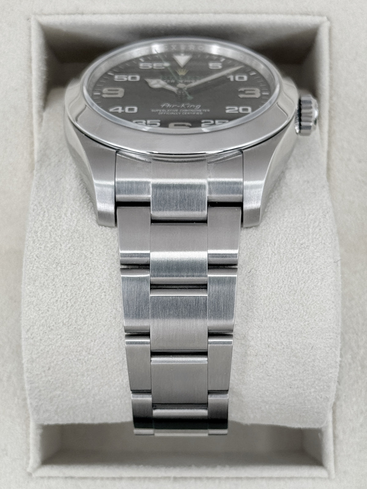 2026 Rolex Air-King 40mm 116900 Stainless Steel Black Dial (CPO)