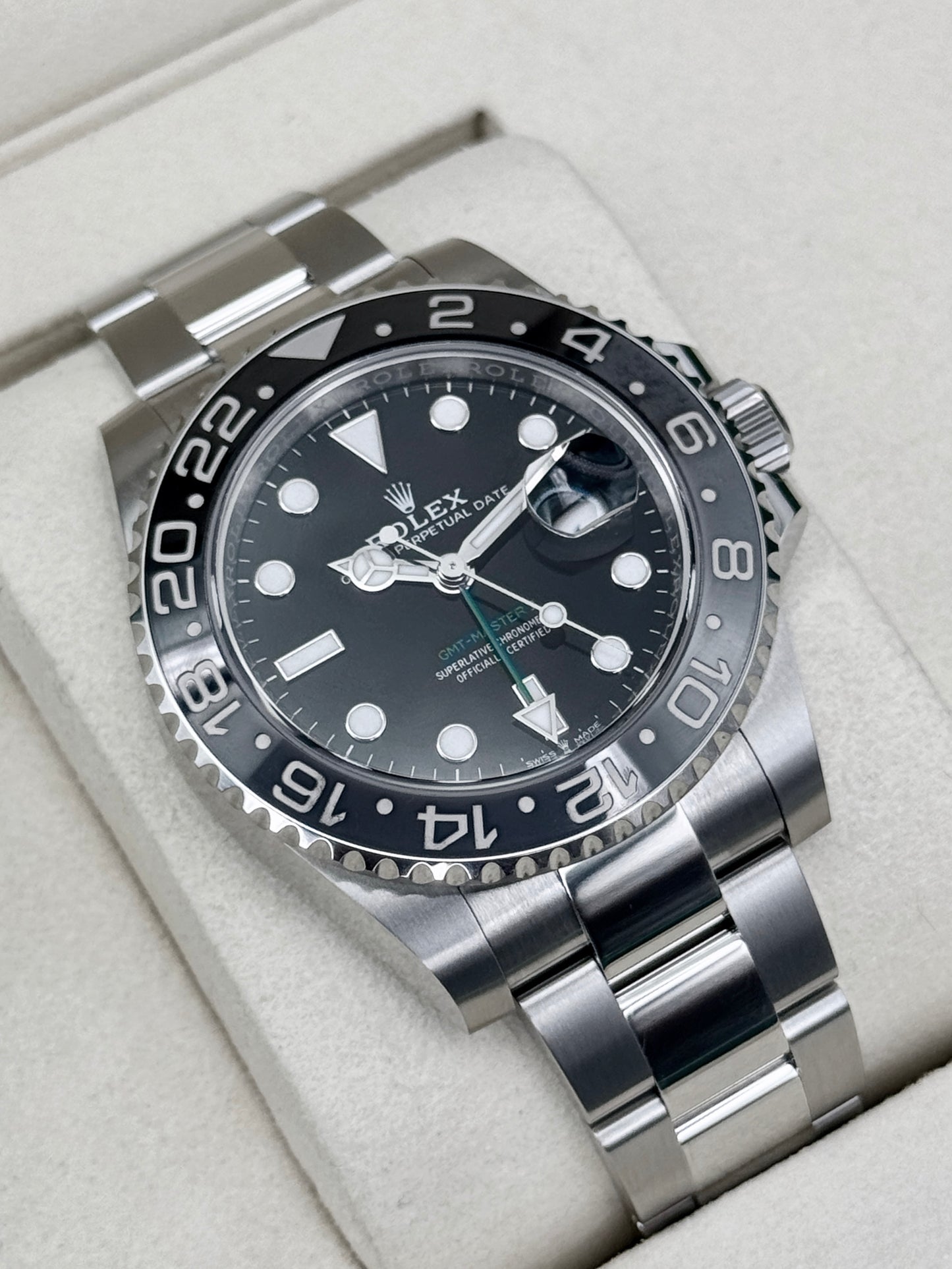 2025 Rolex GMT-Master II "Bruce Wayne" 40mm 126710GRNR Oyster