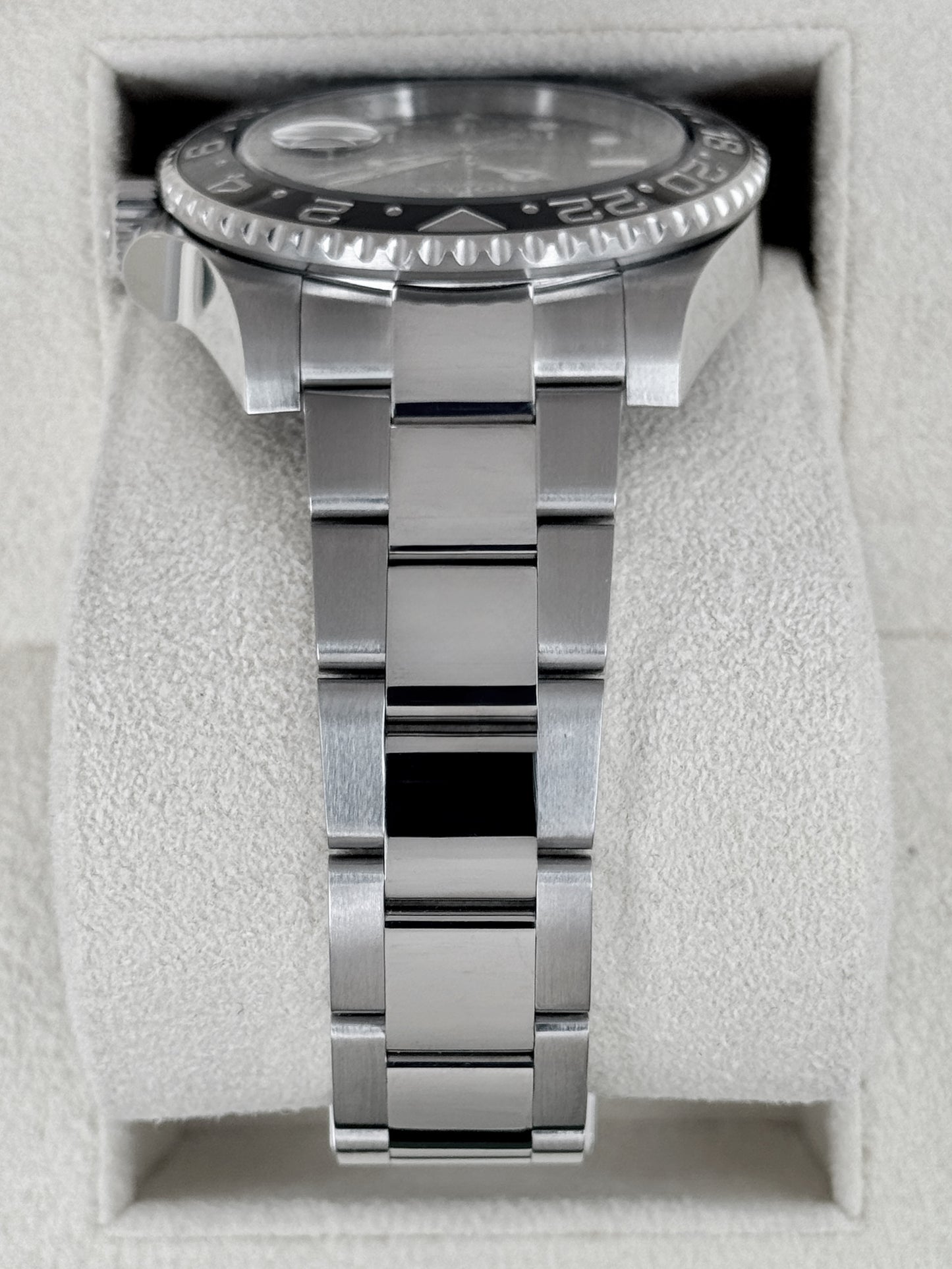 2018 Rolex GMT-Master II 40mm 116710LN Stainless Steel Black Dial