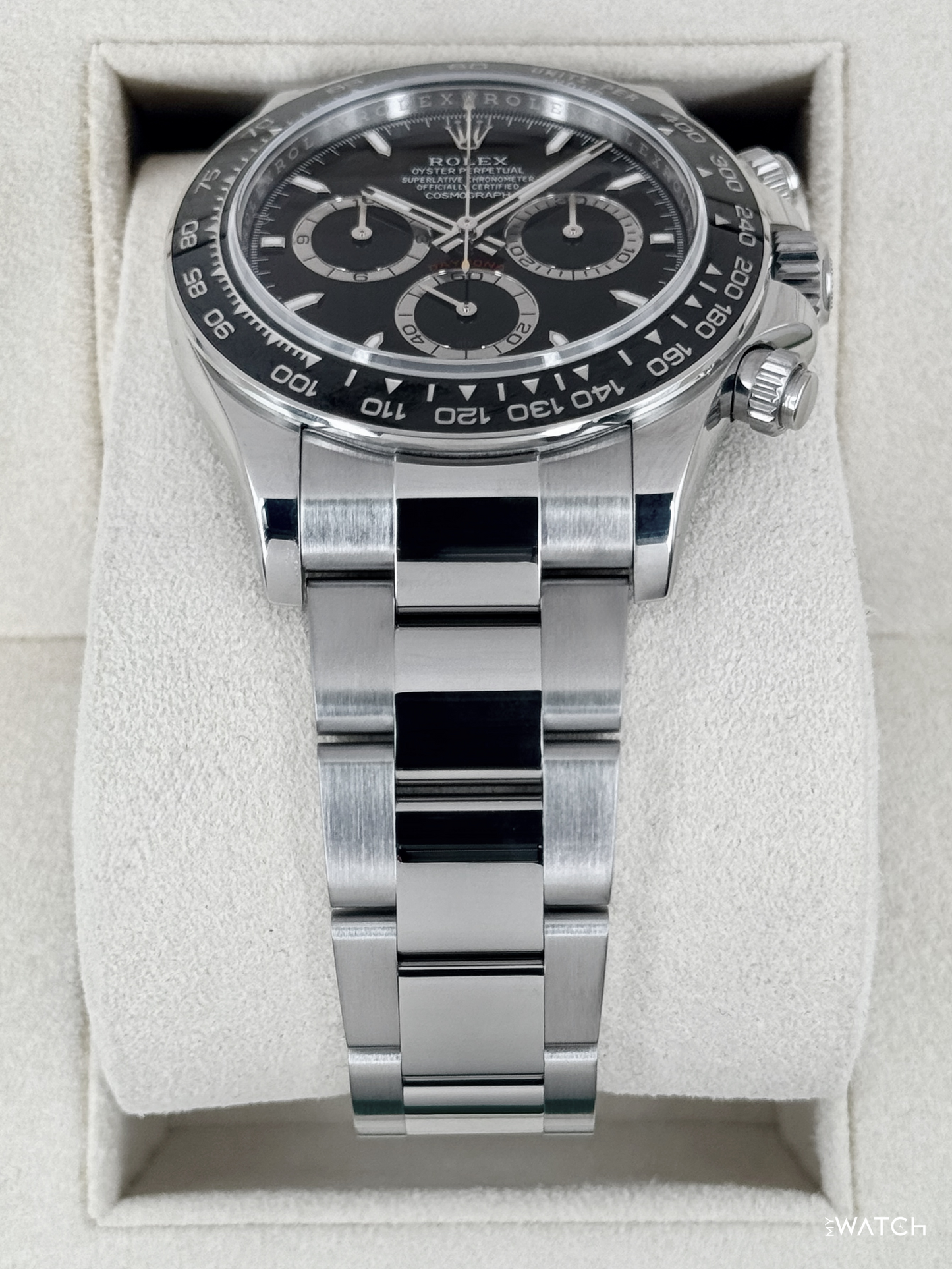 2024 Rolex Daytona 40mm 126500LN Stainless Steel Black Dial