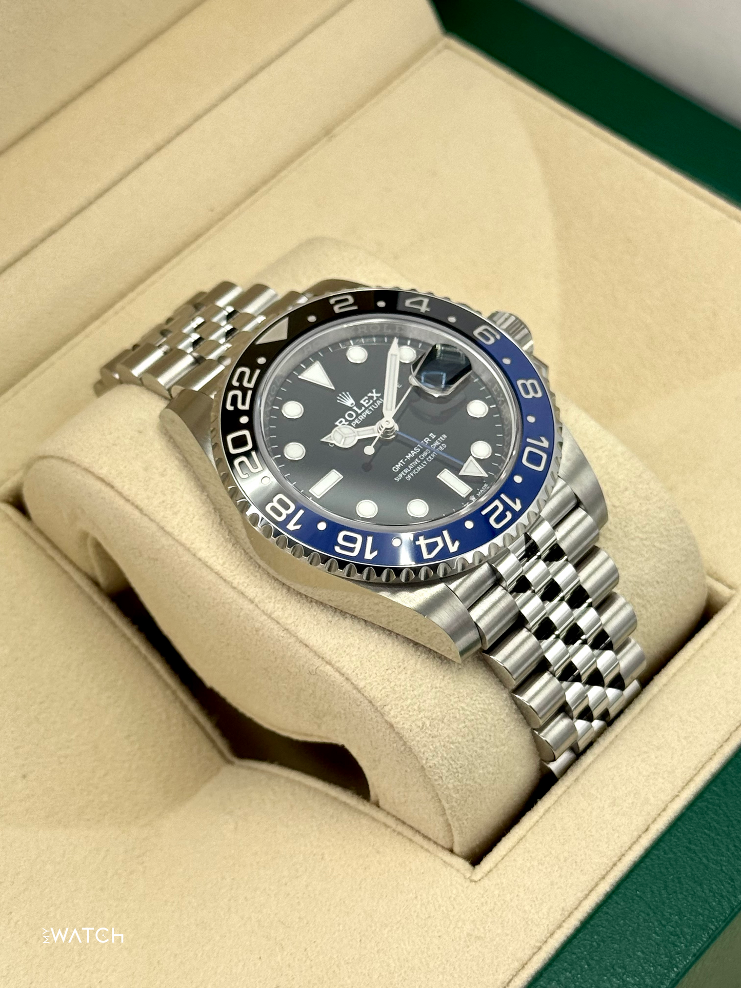 2020 Rolex GMT-Master II "Batgirl" 40mm 126710BLNR Jubilee