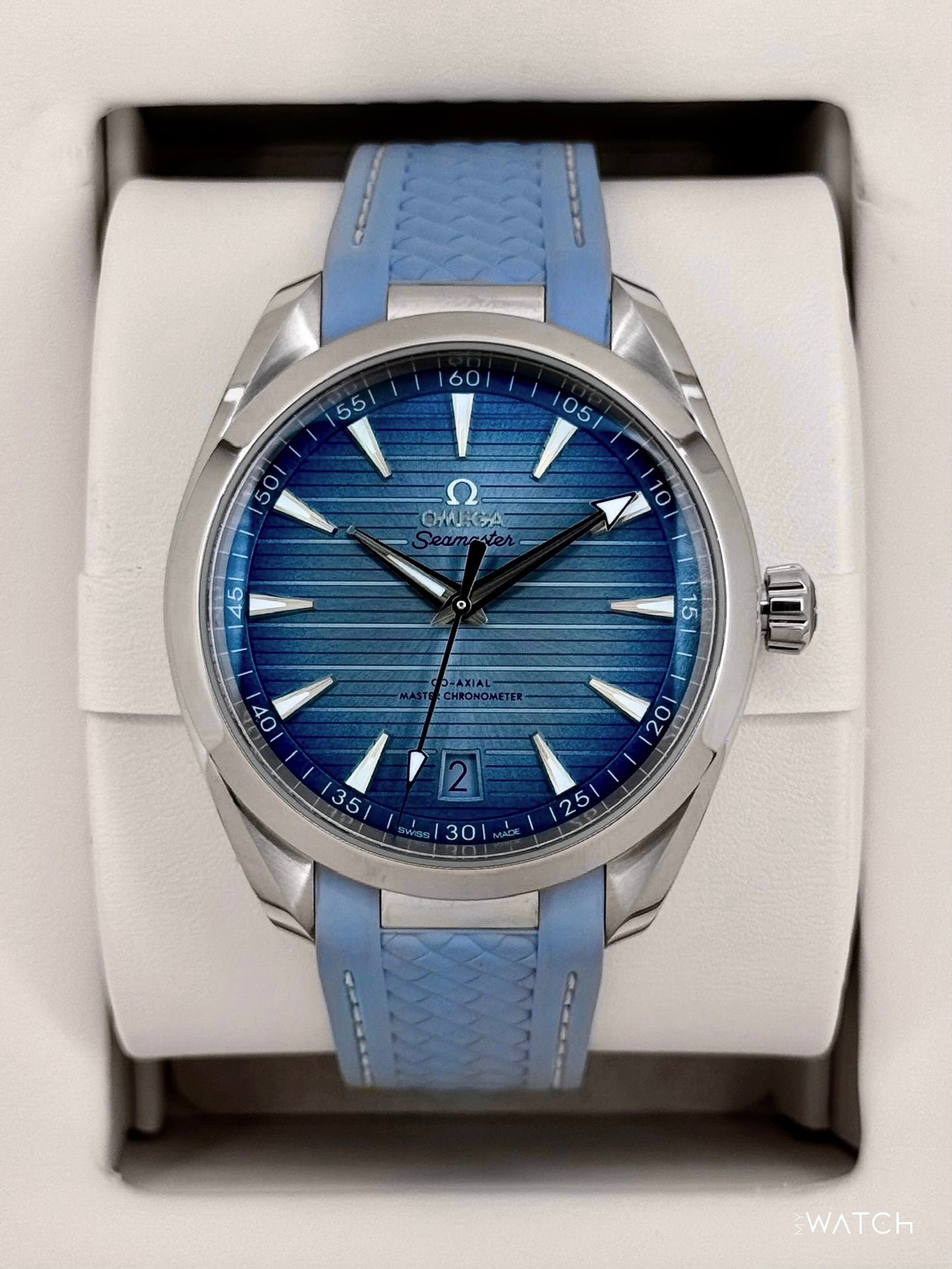 Omega Terra Co-axial Master Chronometer 41mm 220.12.41.21.03.008 Blue Dial