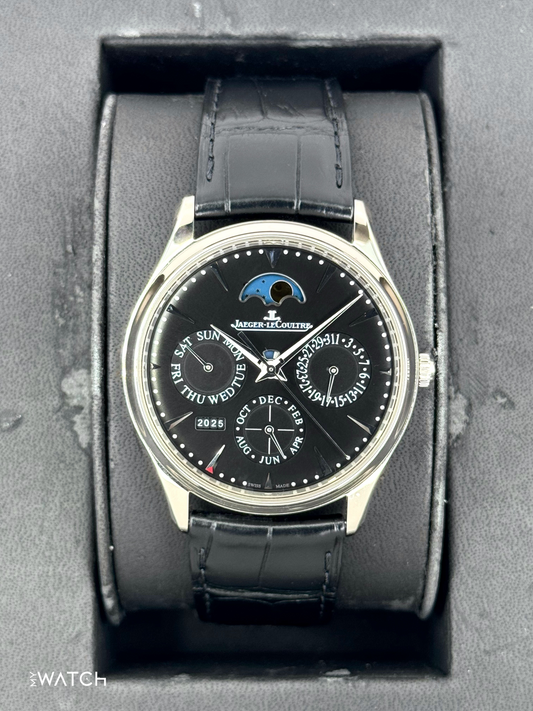 2019 Jaeger-LeCoultre Master Ultra Thin 39mm Q1308470 Black Dial