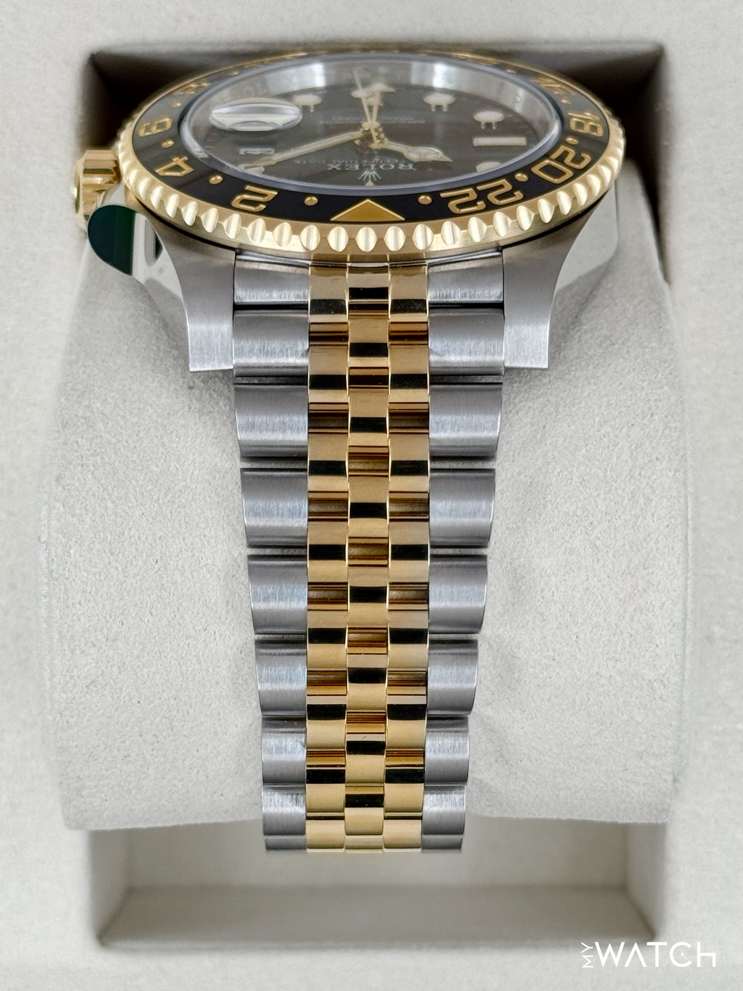 NEW 2025 Rolex GMT-Master II 40mm 126713GRNR Two-Tone Jubilee - MyWatchLLC