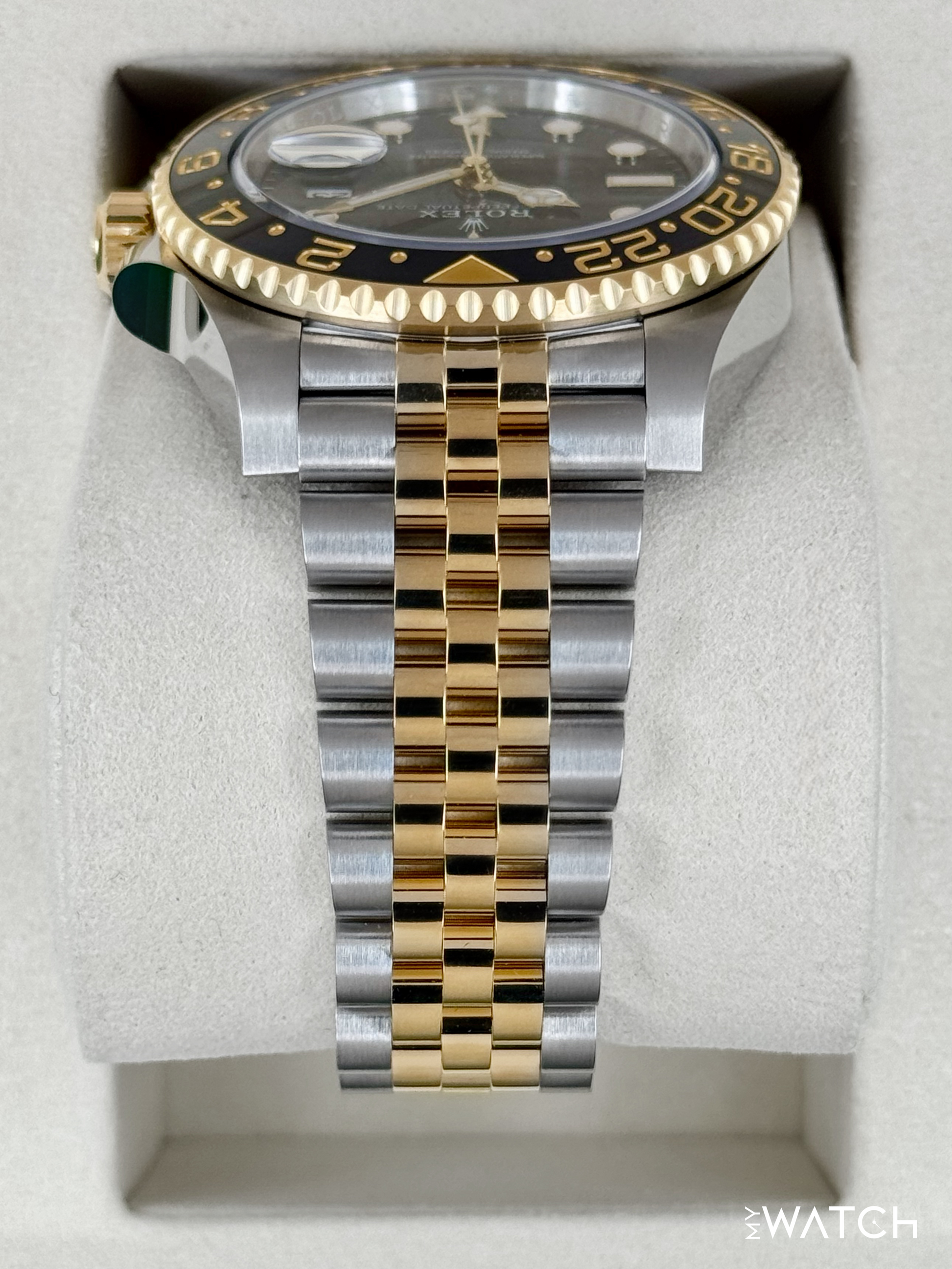 NEW 2025 Rolex GMT-Master II 40mm 126713GRNR Two-Tone Jubilee - MyWatchLLC