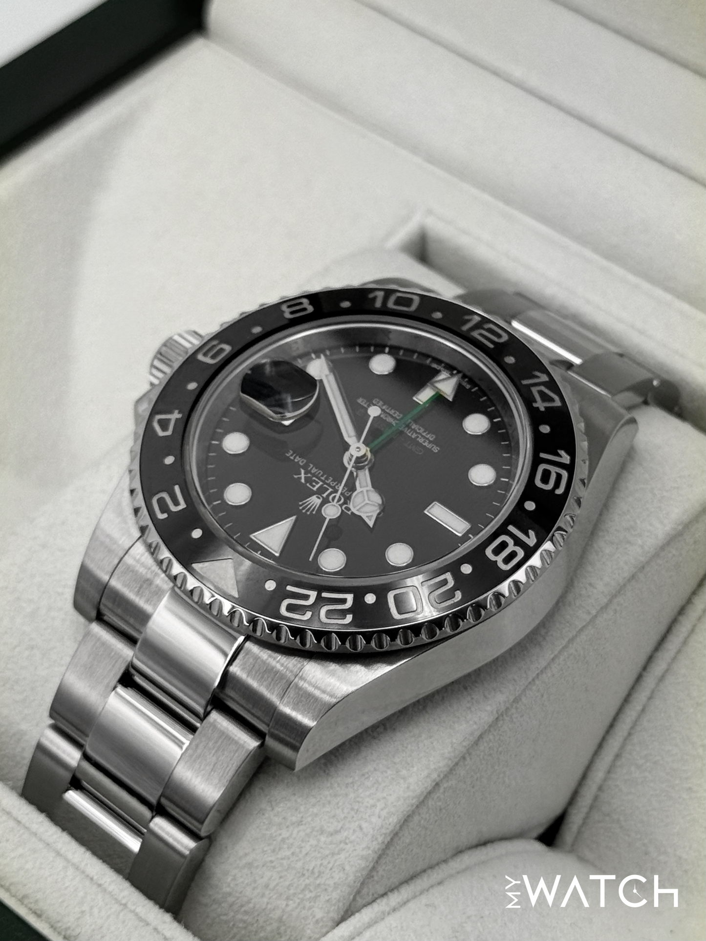 2013 Rolex GMT-Master II 40mm 116710LN Stainless Steel Black Dial