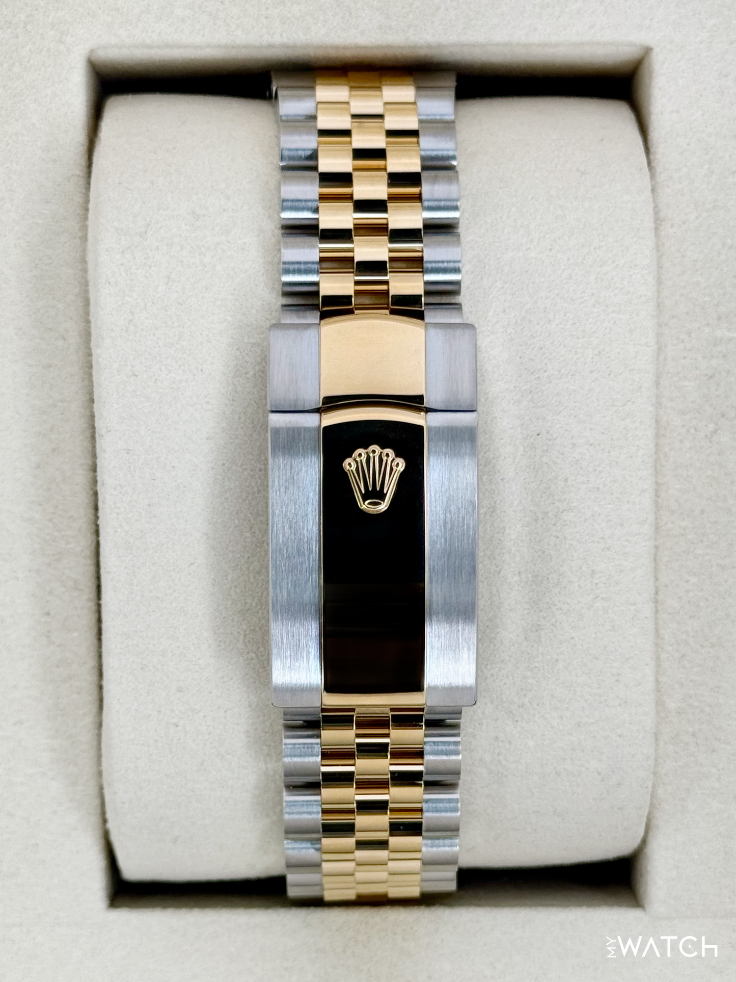 NEW 2025 Rolex Datejust 41mm 126333 Two-Tone Jubilee Black Dial