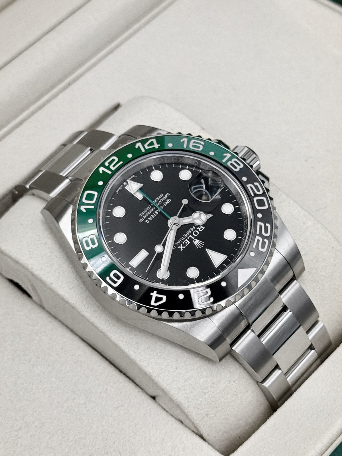 NEW 2026 Rolex GMT-Master II Sprite 40mm 126720VTNR Oyster (NEW STYLE CARD)