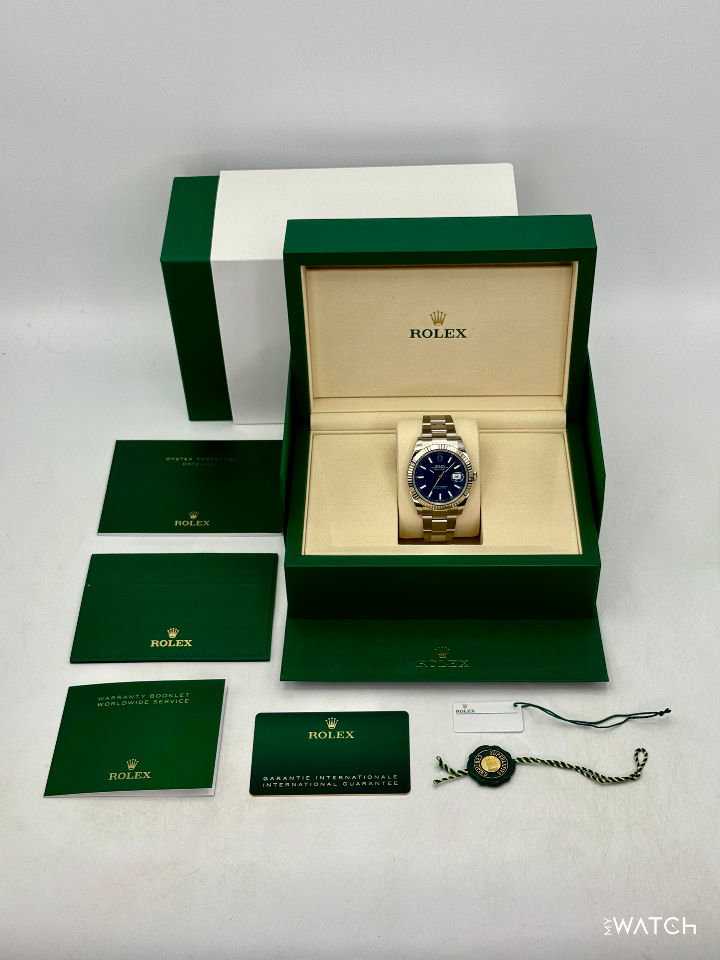 NEW 2025 Rolex Datejust 41mm 126334 Stainless Steel Oyster Blue Dial