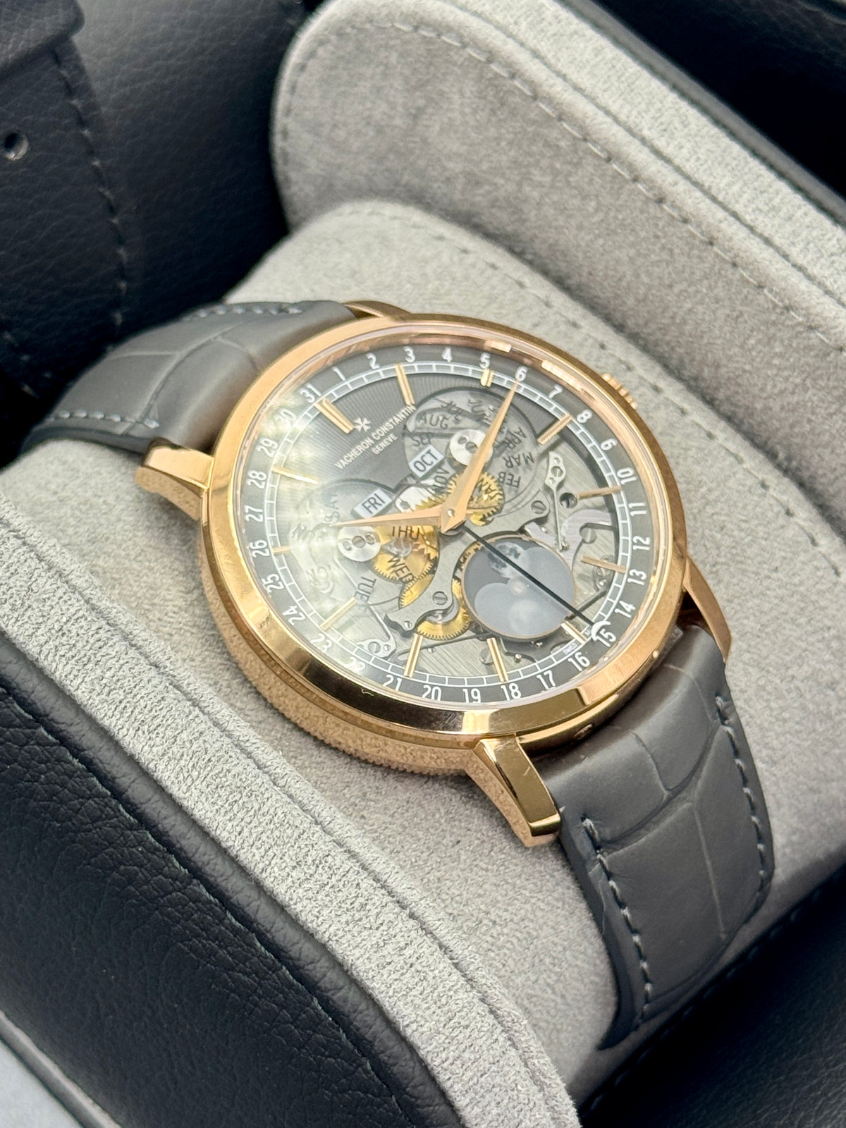 NEW 2026 Vacheron Constantin Traditionnelle 41mm 4020T Pink Gold Skeletonized Dial