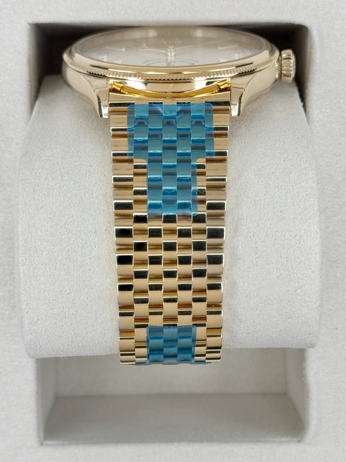 NEW 2026 Rolex 1908 39mm 52508 Yellow Gold Settimo Bracelet White Dial (STICKERED)
