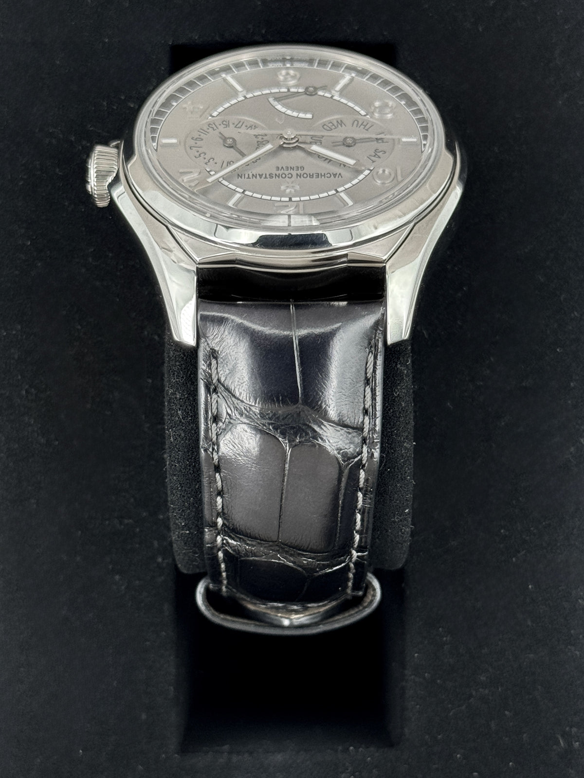 2021 Vacheron Constantin Fiftysix Day-Date 40mm 4400E Stainless Steel Silver Dial