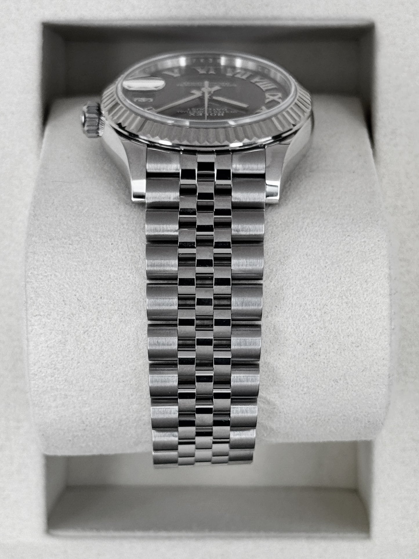 NEW 2026 Rolex Datejust 31mm 278274 Stainless Steel Jubilee Grey Dial