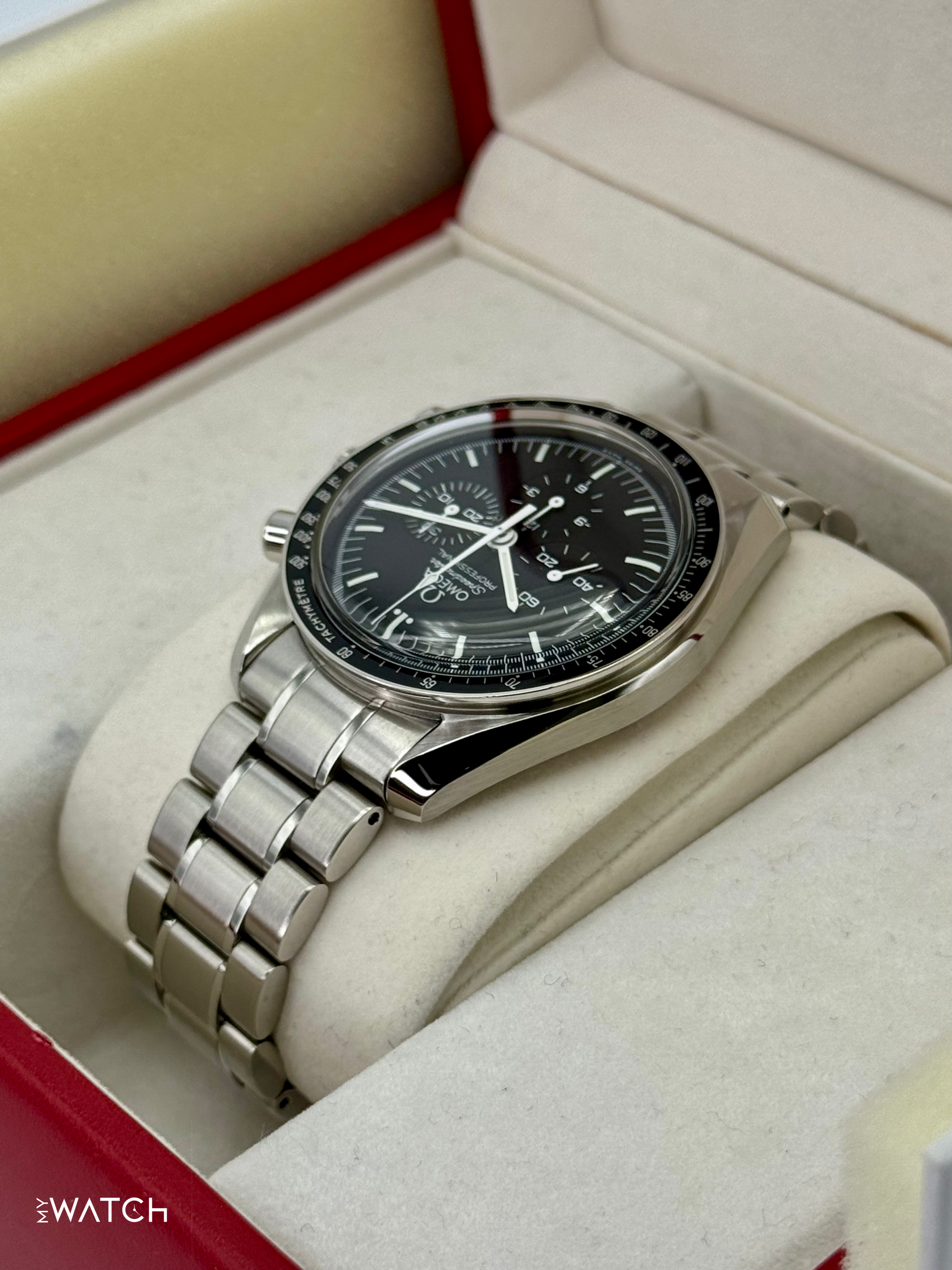 2014 Omega Speedmaster Pro. Moonwatch 42mm 3570.50.00 Black Dial - MyWatchLLC