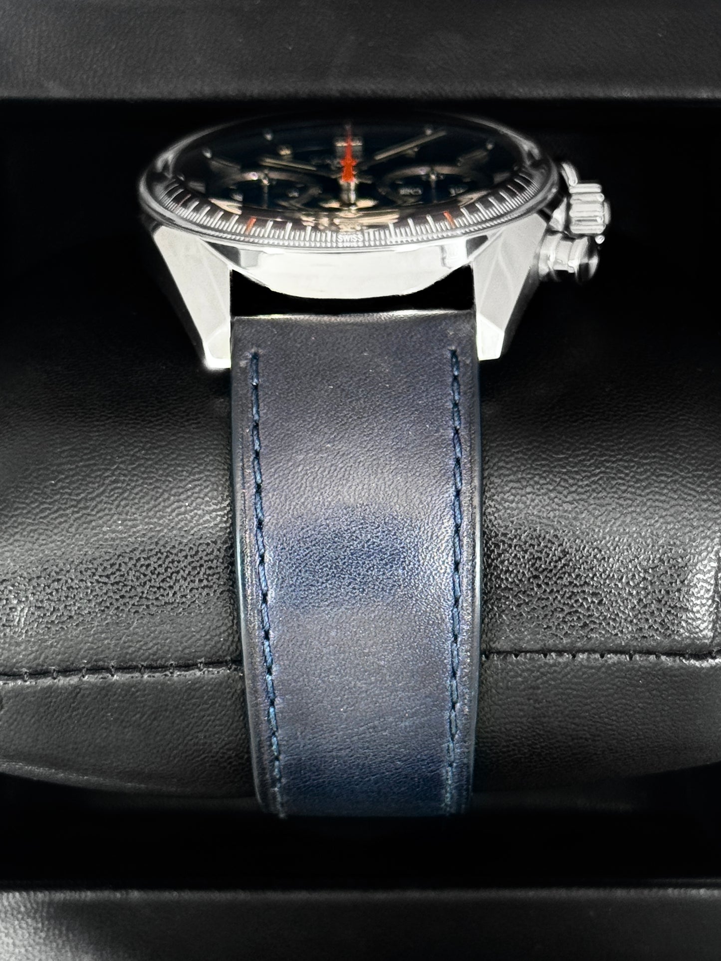 2023 TAG Heuer Carrera Tourbillon Chronograph 42mm CBS5010.FC6543 Blue Dial