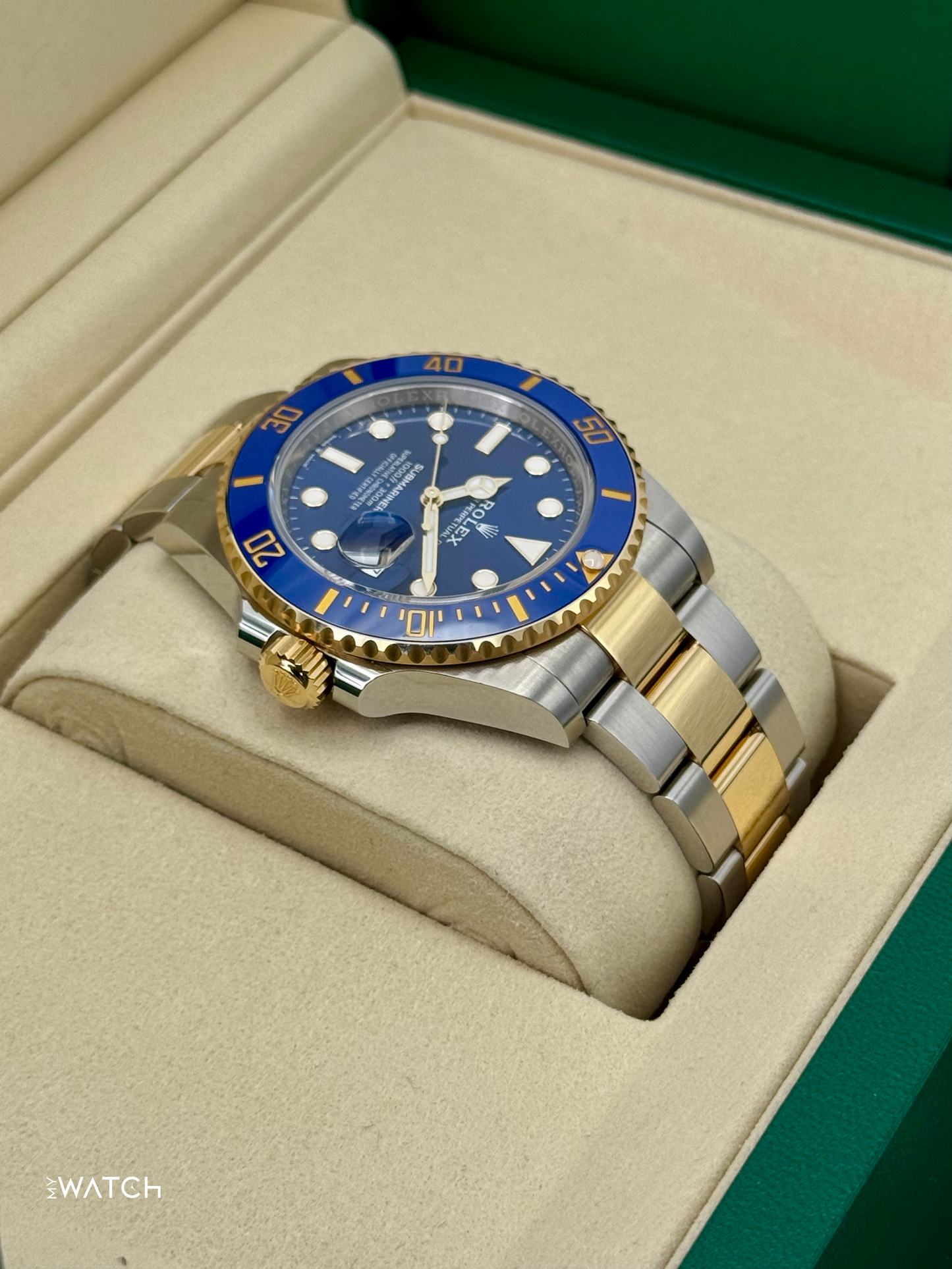 2025 Rolex Submariner "Bluesy" 41mm 126613LB Two-Tone Blue Dial