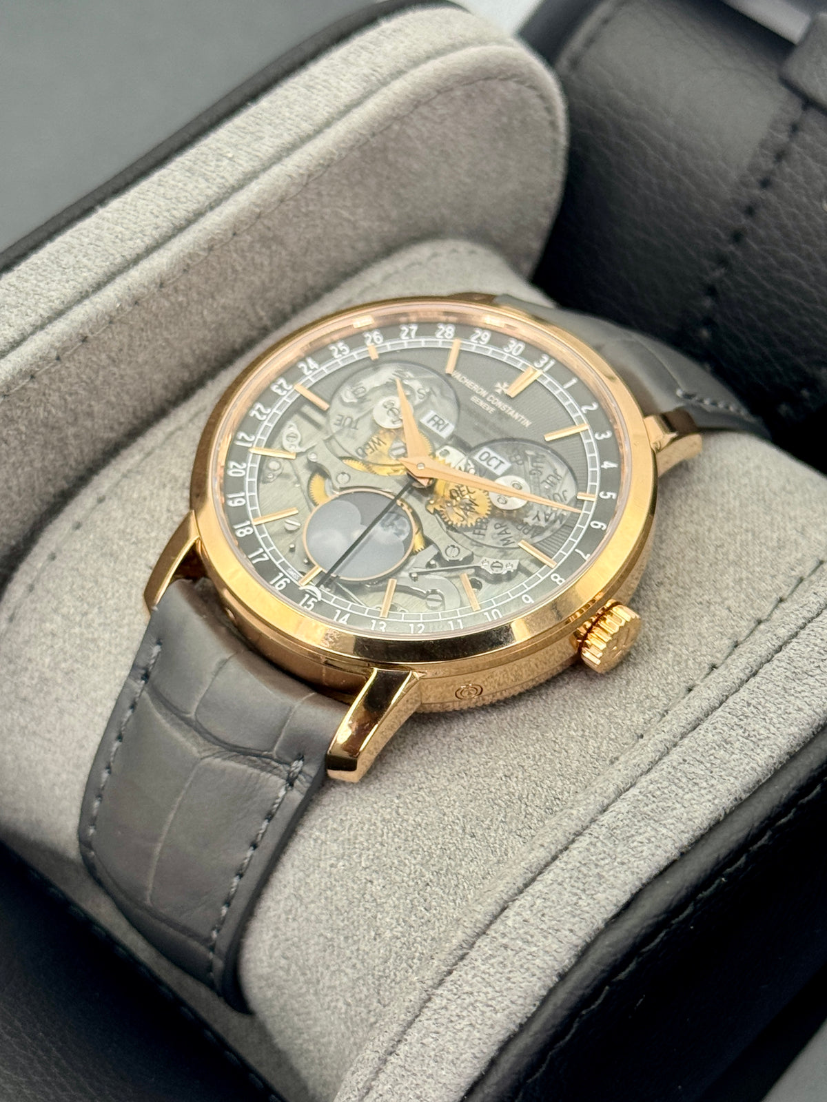 NEW 2026 Vacheron Constantin Traditionnelle 41mm 4020T Pink Gold Skeletonized Dial